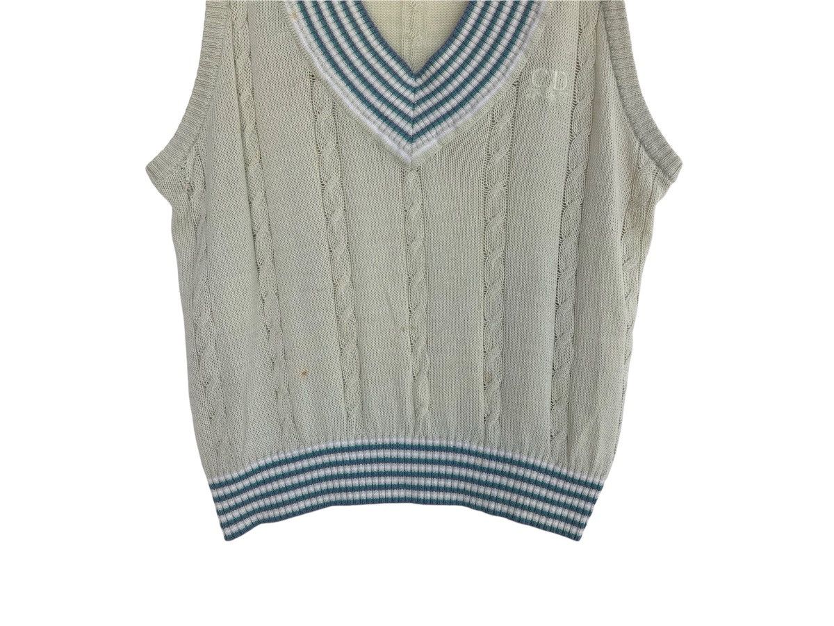 Christian Dior Monsieur Vintage CHRISTIAN DIOR SPORT vest vneck embroidery logo Size US M / EU 48-50 / 2 - 3 Thumbnail