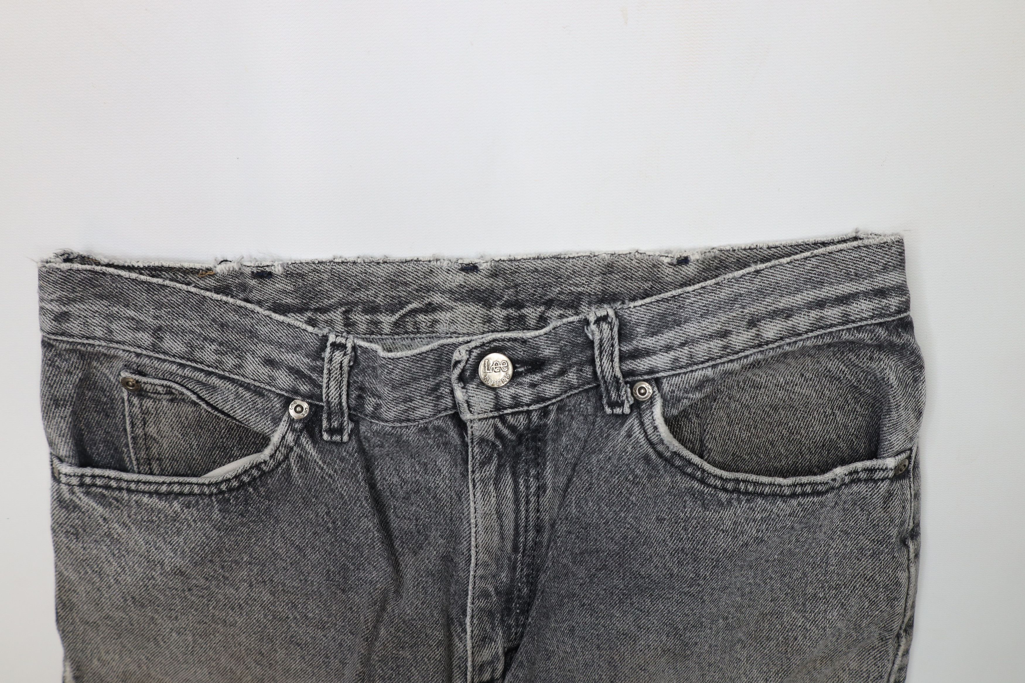 Lee × Vintage Vintage 90s Lee Acid Wash Straight Leg Denim Jeans USA Size US 32 / EU 48 - 10 Thumbnail