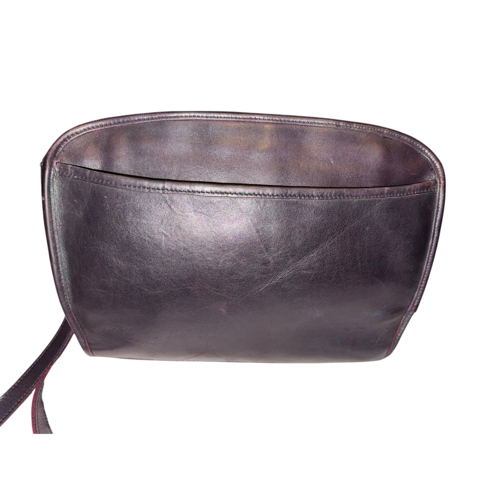 Coach Vintage Restored Brighton Oxblood Leather Crossbody Bag Size ONE SIZE - 4 Thumbnail