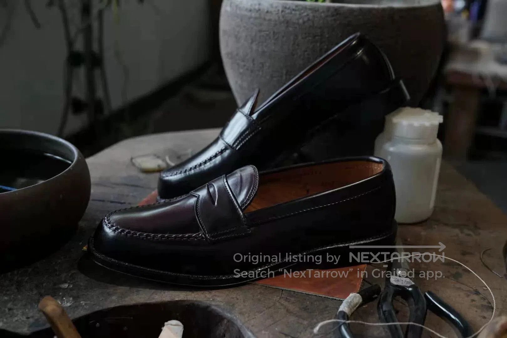 Alden Alden Shell Cordovan V Last Loafers 8.5E. Size US 8.5 / EU 41-42 - 2 Thumbnail