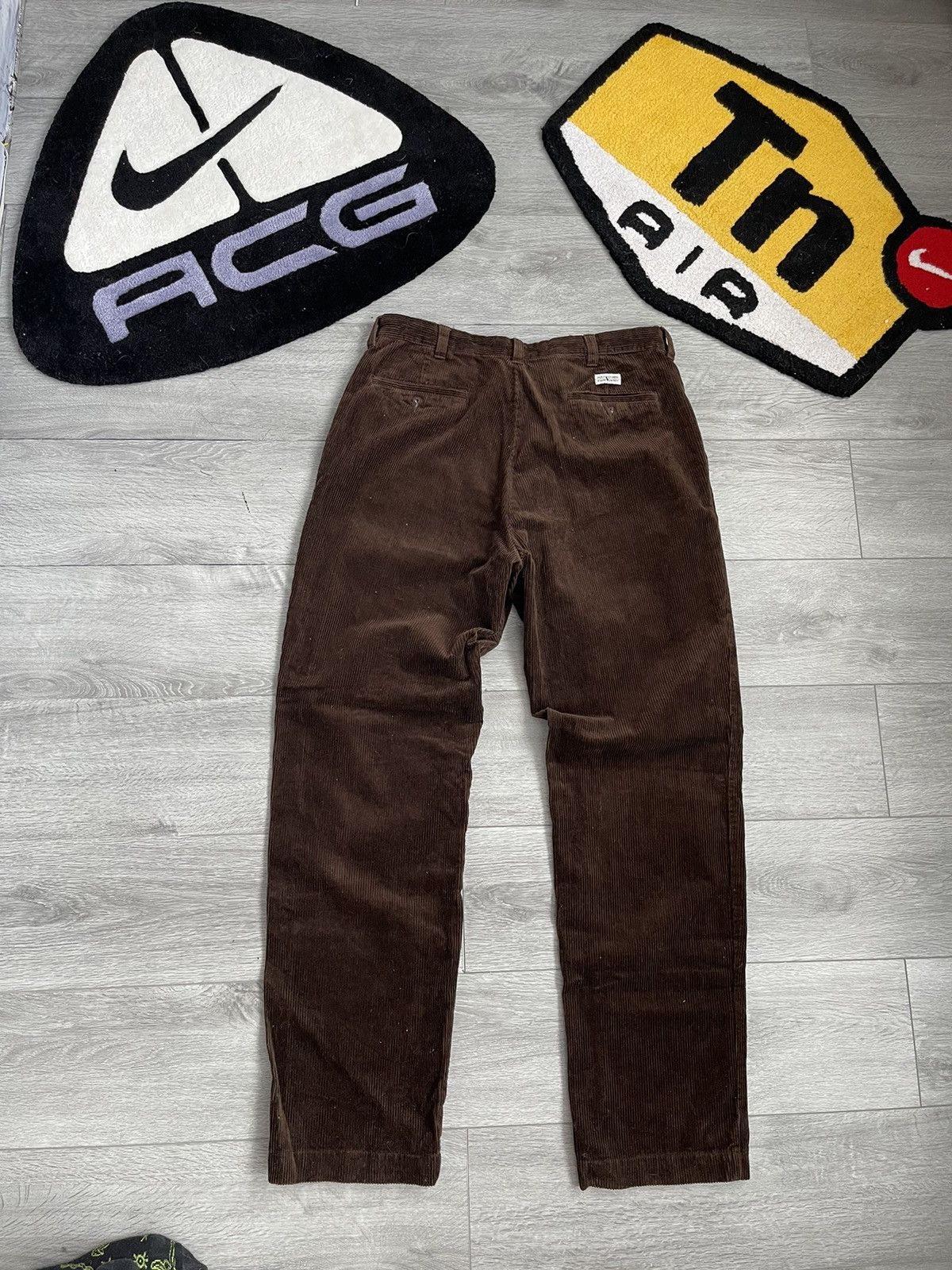 Polo Ralph Lauren × Velvet × Vintage Vintage Polo Ralph Lauren Velvet Brown Pants Y2K Corduroy Size US 38 / EU 54 - 1 Thumbnail