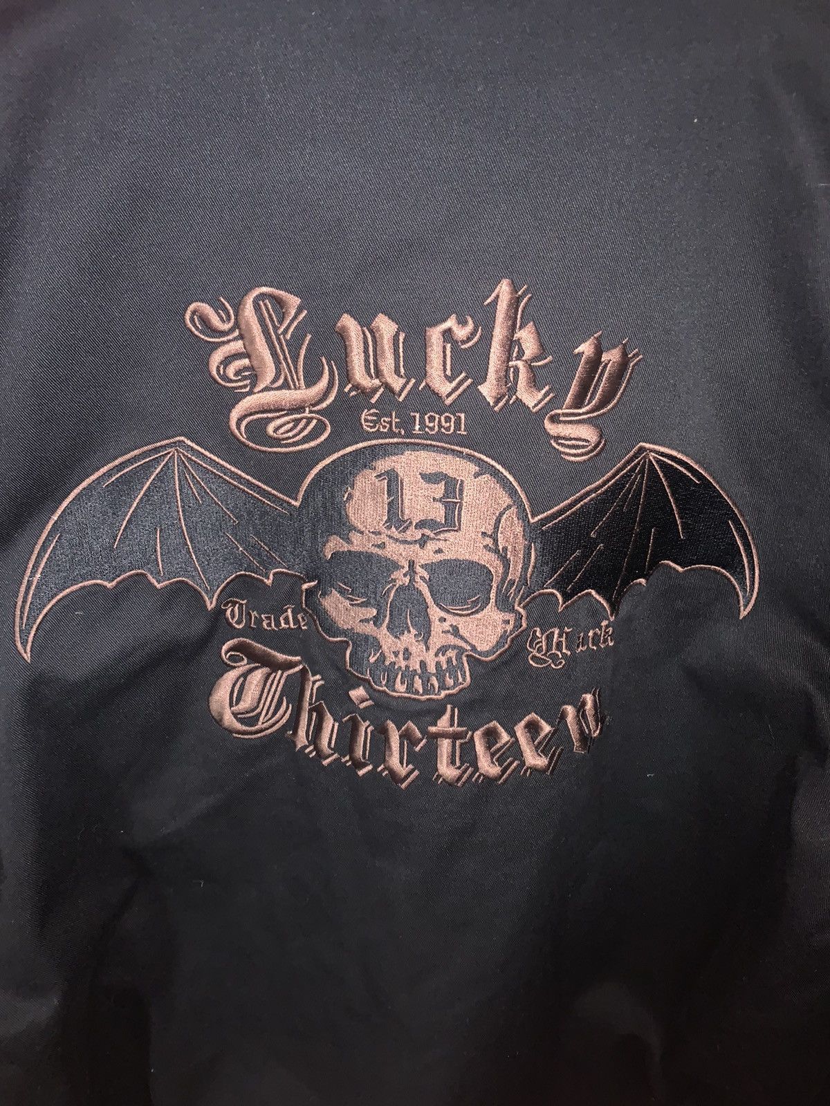 Designer × Lucky Brand Lucky Thirteen 13 Workwear Collar Zip Up Jacket Size US L / EU 52-54 / 3 - 4 Thumbnail
