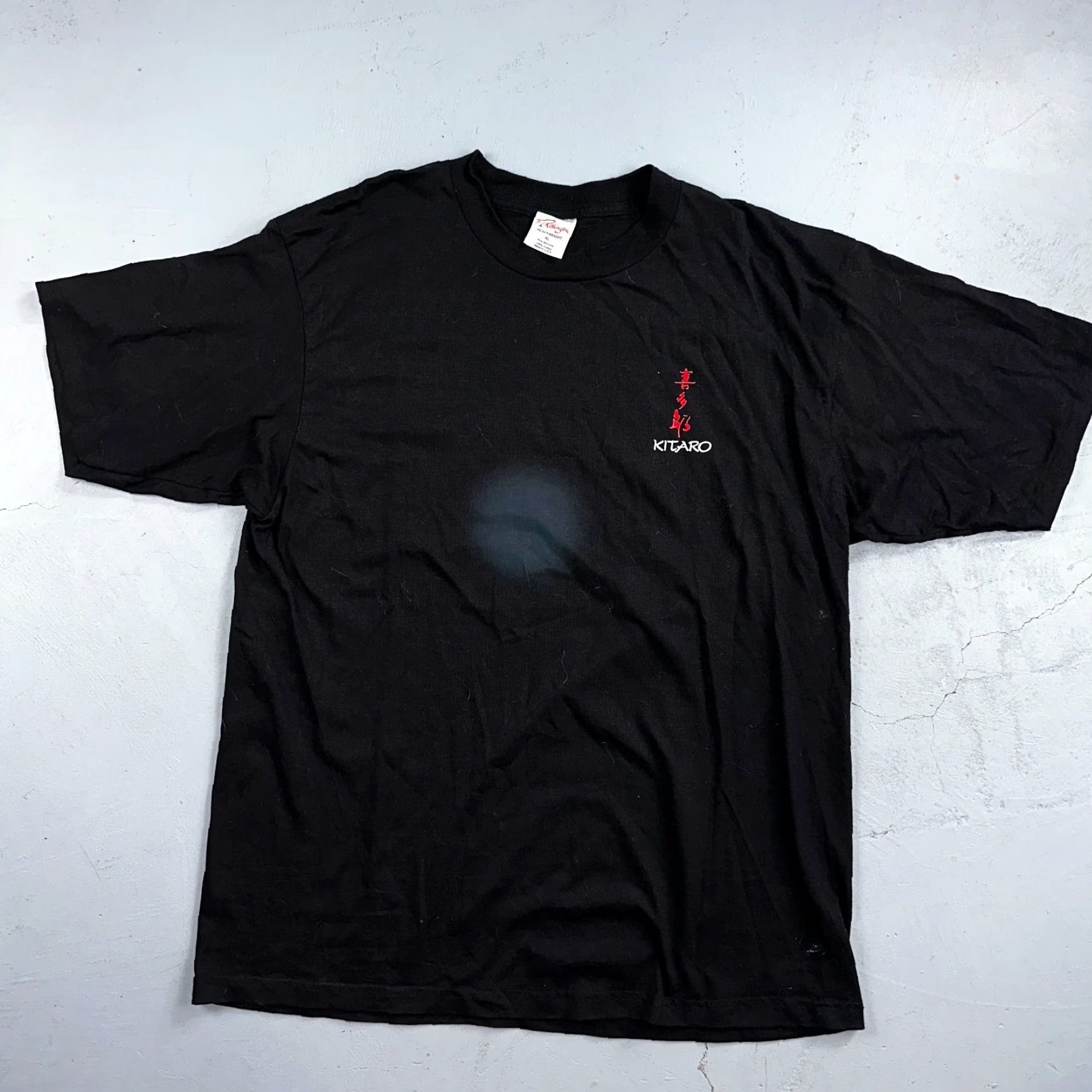 Vintage VINTAGE Kitaro 90s T Shirt Single Stitch Music Band Japanese Rare Acoustic XL Size US XL / EU 56 / 4 - 5 Thumbnail