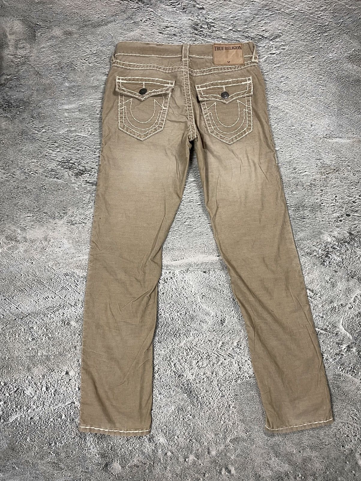 True Religion True Religion jeans vintage cords corduroy pants beige Geno Size US 32 / EU 48 - 1 Thumbnail