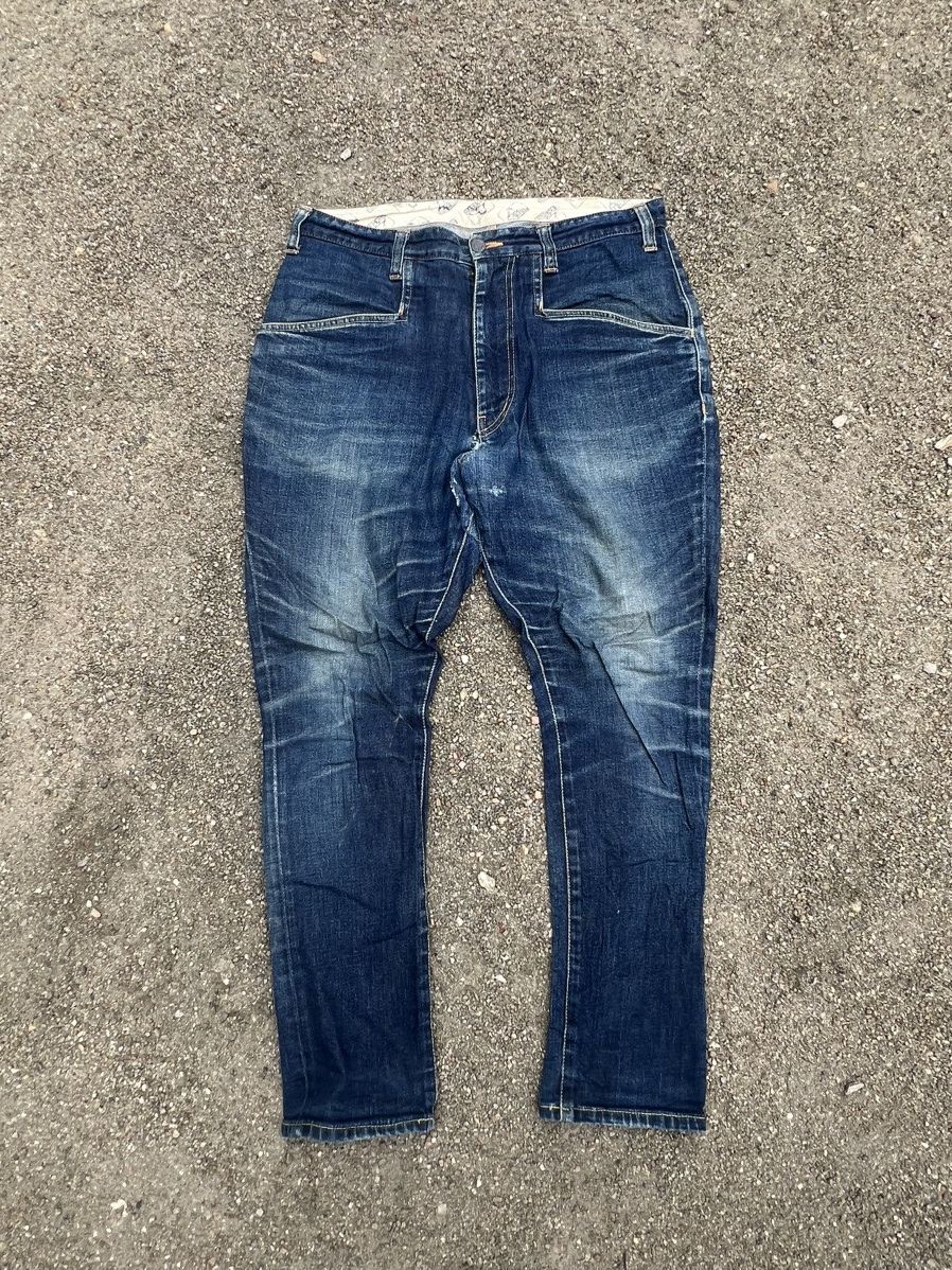image of Vintage Ben Davis Skinny in Blue, Men's (Size 32)