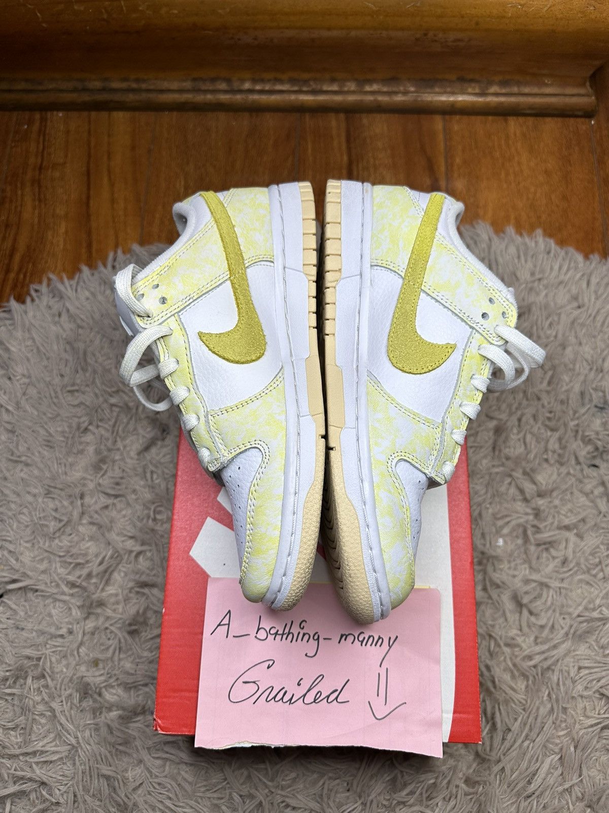 Nike Nike dunk low “yellow strike” ( size 7 w ) Size US 7 / IT 37 - 2 Thumbnail