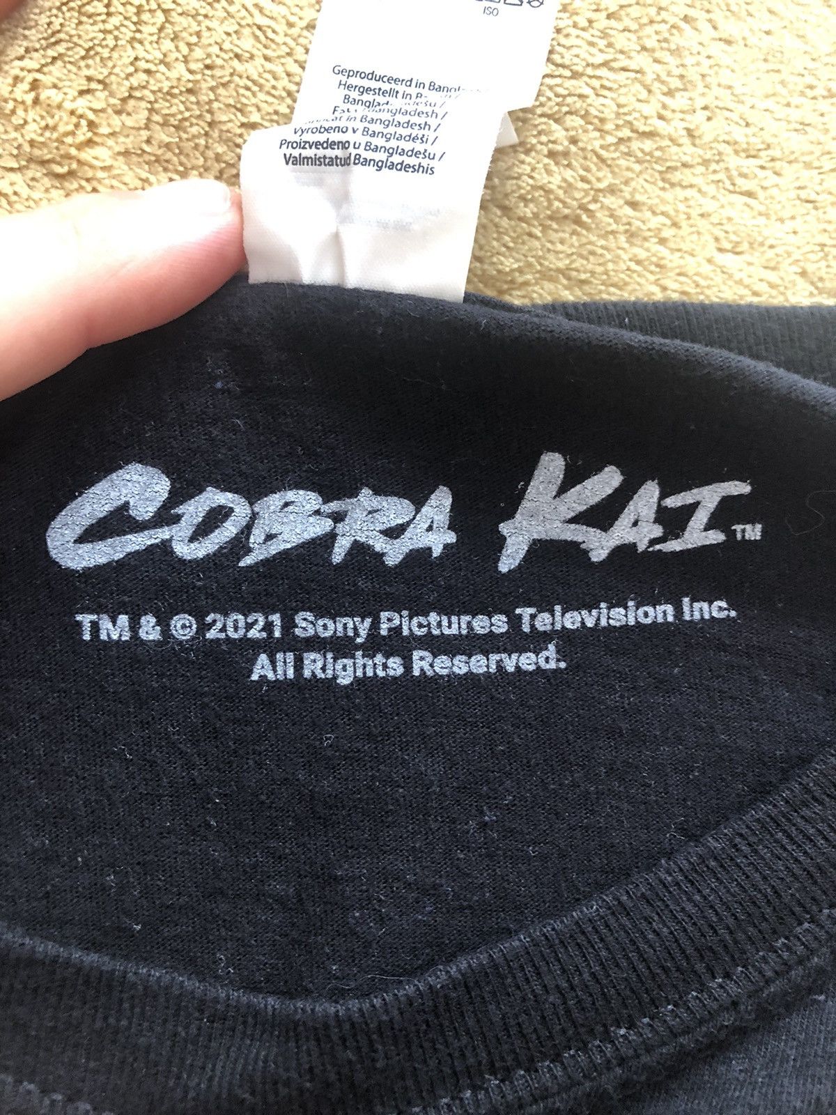 Vintage VINTAGE KARATE KID COBRA KAI RARE MOVIE TEE SHIRT Size US L / EU 52-54 / 3 - 3 Thumbnail