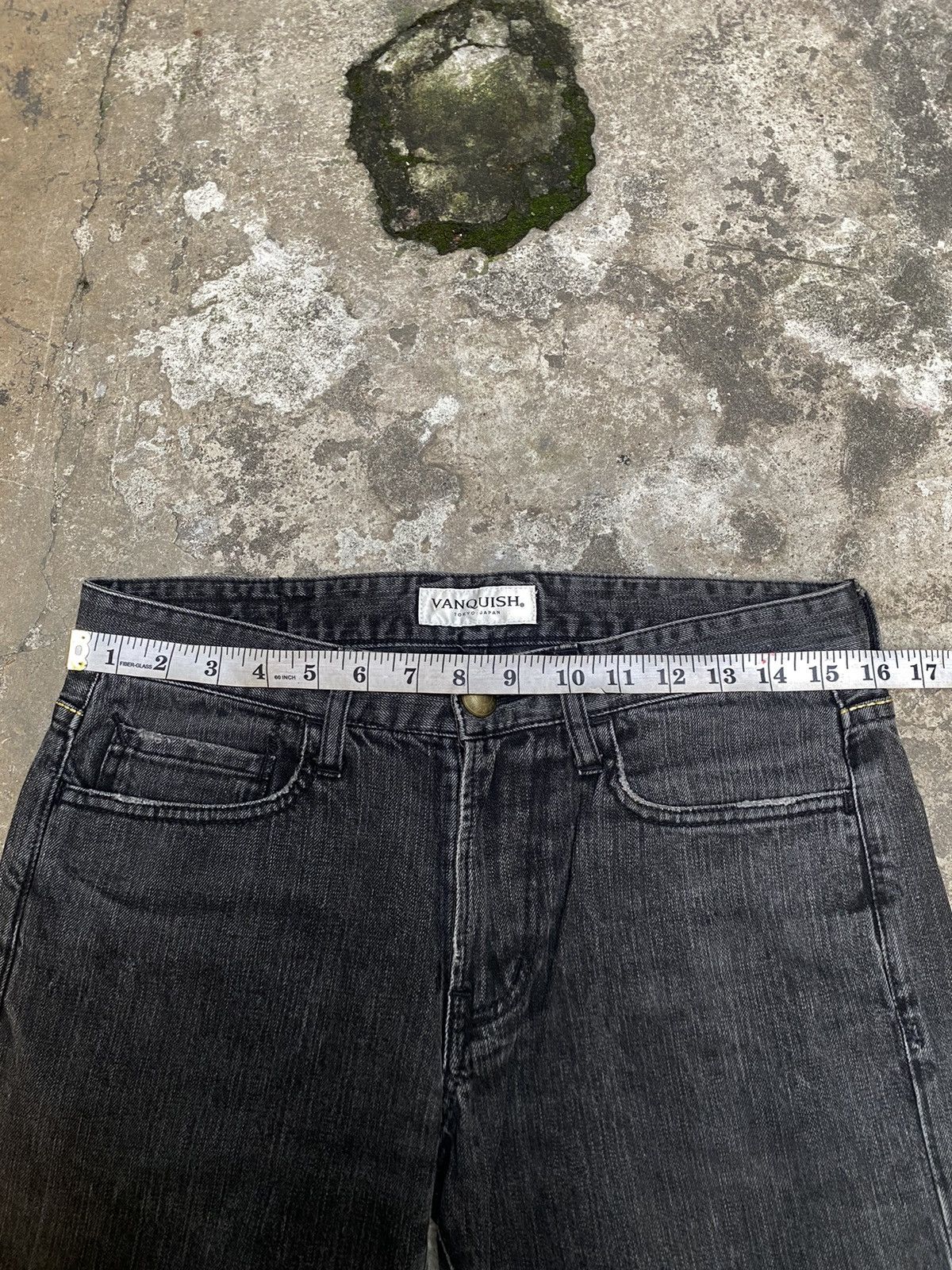 Vanquish Vanquish Tokyo Japan Faded Black Denim Size US 32 / EU 48 - 9 Thumbnail