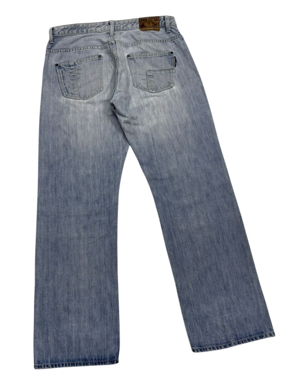 Hysteric Glamour 🔥BAGGY JEANS DISTRESSED DENIM DRUG STORE’S PATCHWORK JEANS Size US 33 - 4 Thumbnail