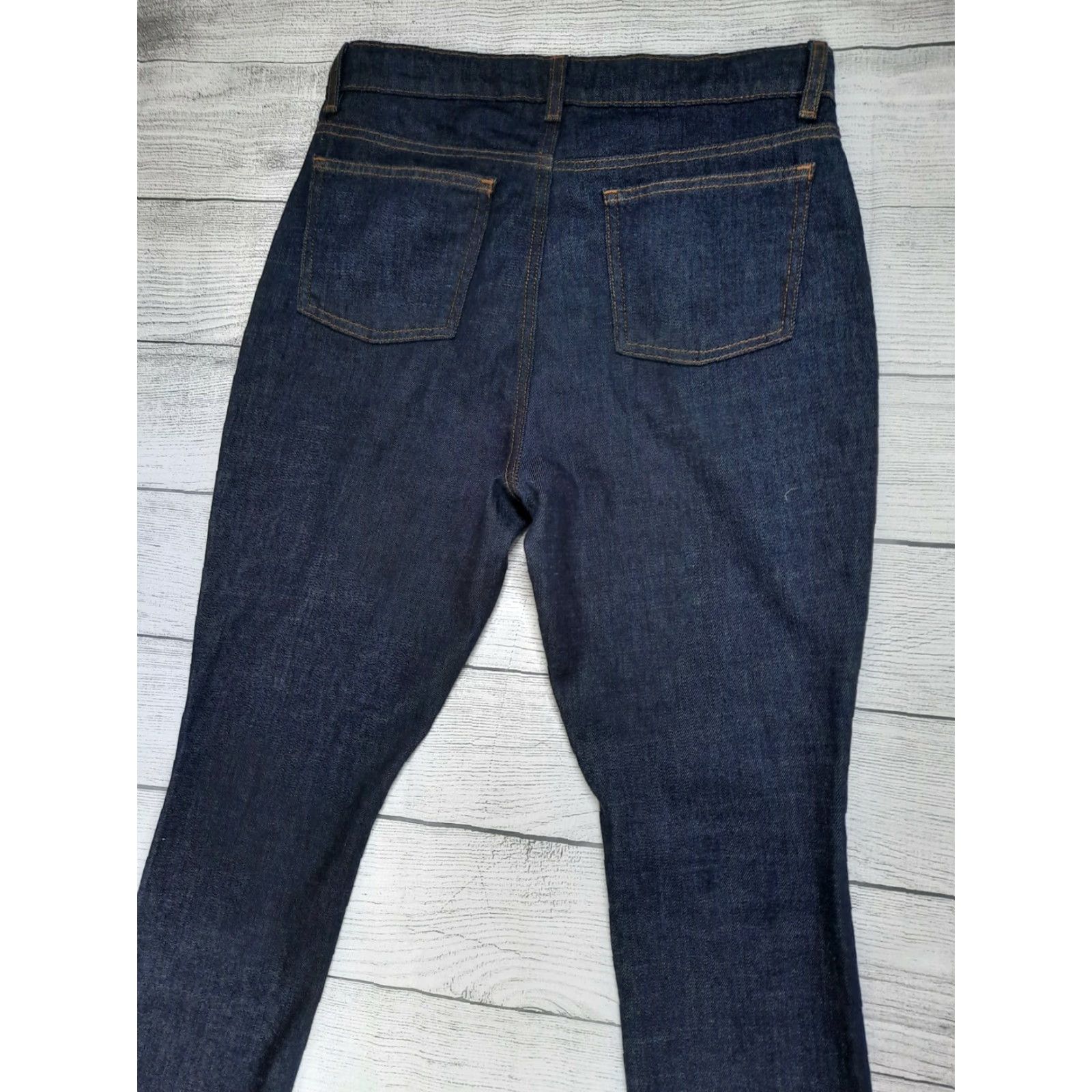 Eileen Fisher VINTAGE NWT EILEEN FISHER High Waist Stretch Organic Cotton Skinny Jeans Size 2 Pants 27 Inseam 29 Blue Womens Jeans Skinny Stretch EF Size 26" / US 2 / IT 38 - 6 Thumbnail
