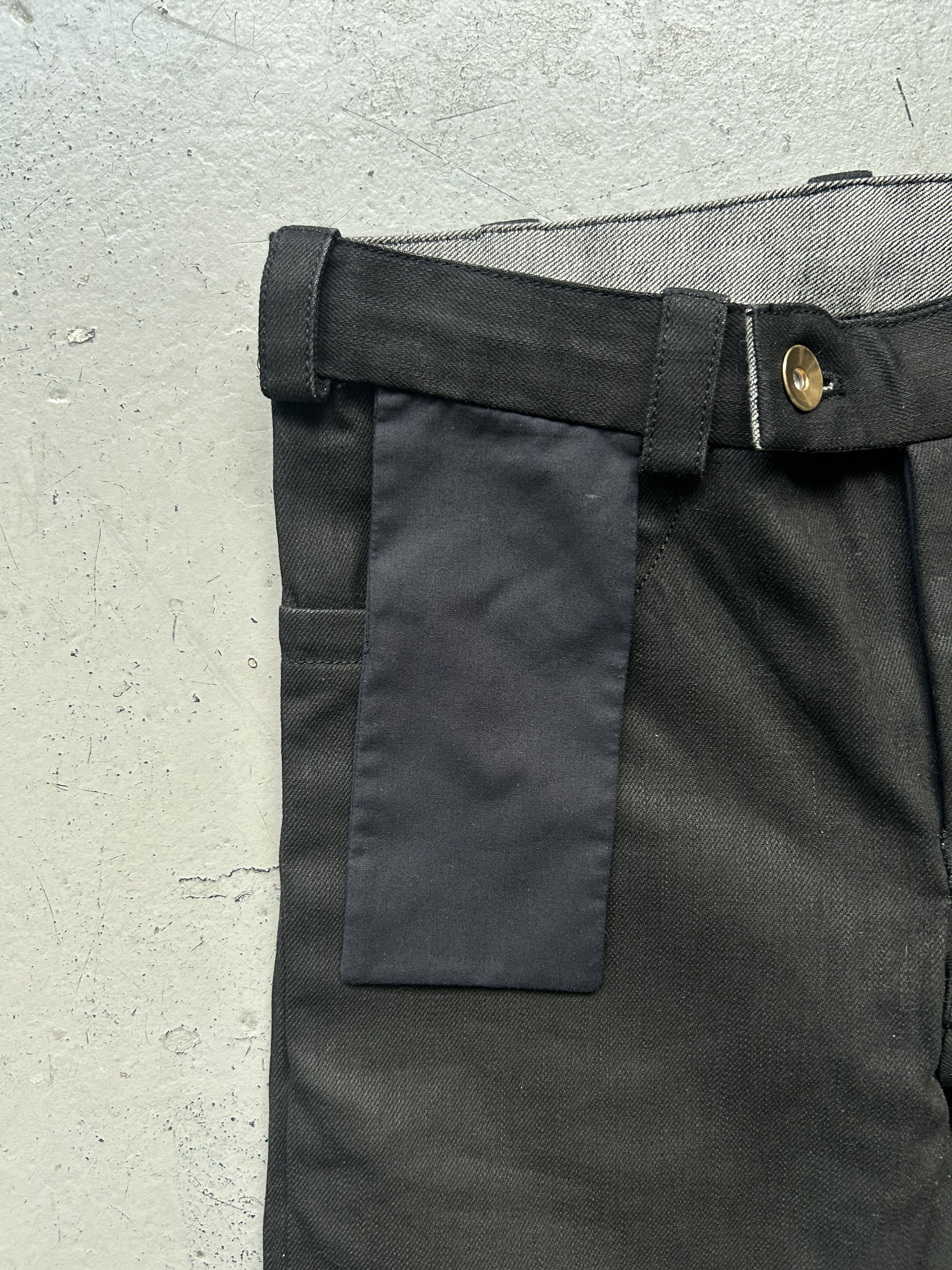 Denis Simachev Denis Simachev Black J Cut Denim Size US 28 / EU 44 - 6 Thumbnail