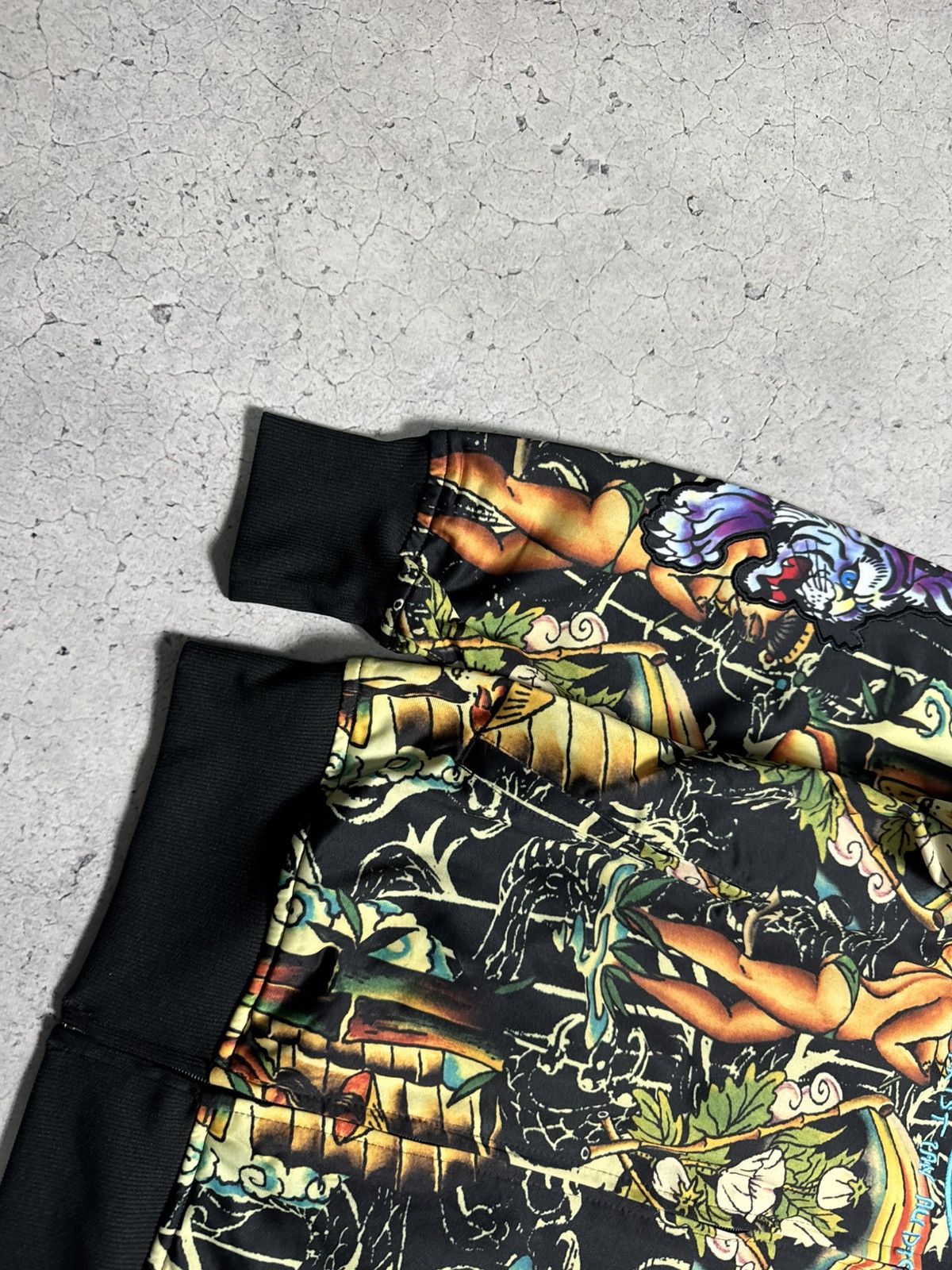 Ed Hardy Ed Hardy By Christian Audigier Overprint Jacket Size M Size US M / EU 48-50 / 2 - 2 Thumbnail