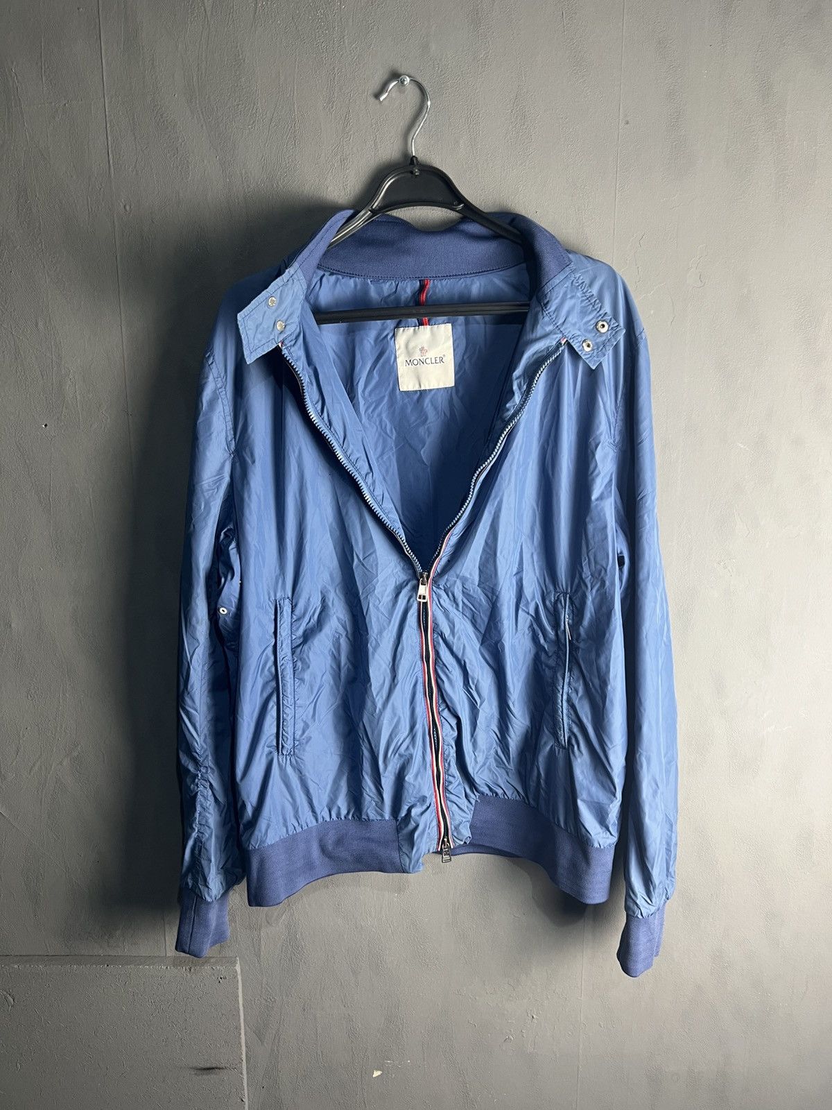 Moncler Moncler Nylon jacket sweatshirt Size US L / EU 52-54 / 3 - 8 Thumbnail