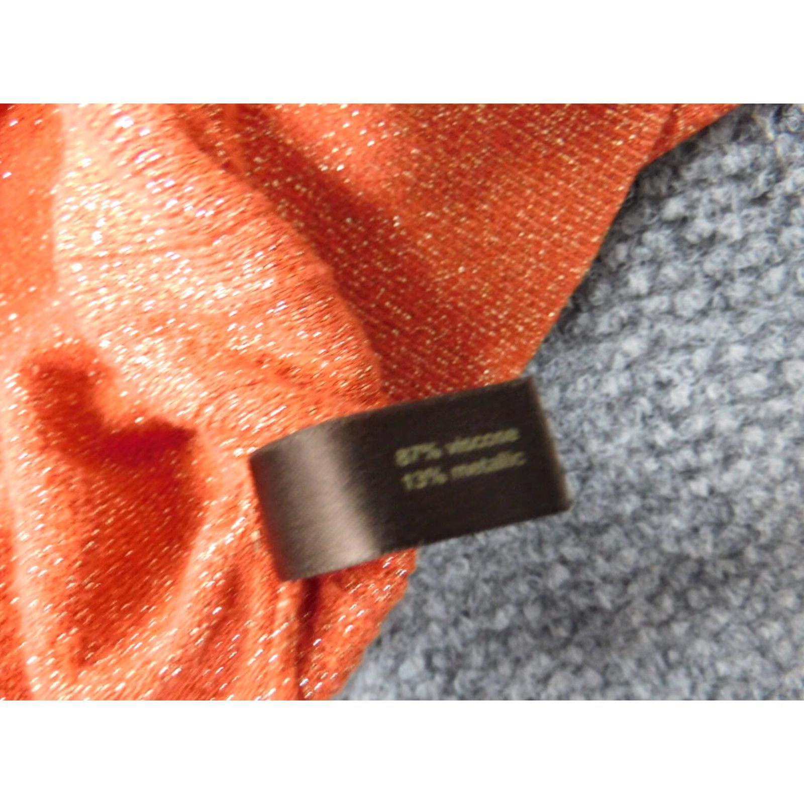 Vintage The Limited Blouse Shirt Womens XS Orange Crew Neck Short Sleeve Pullover Stretch Casual Regular Vintage No Size XS / US 0-2 / IT 36-38 - 7 Thumbnail