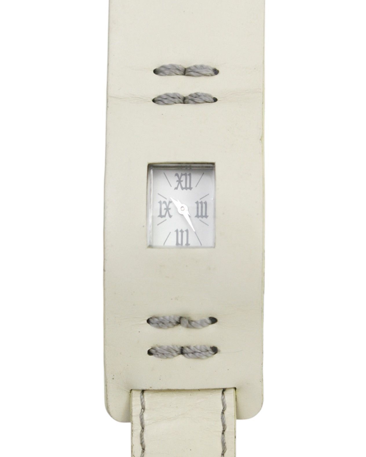 Issey Miyake × Seiko 2000S CABANE DE ZUCCA SEIKO MILK LEATHER CUFF WATCH Size ONE SIZE - 1 Thumbnail