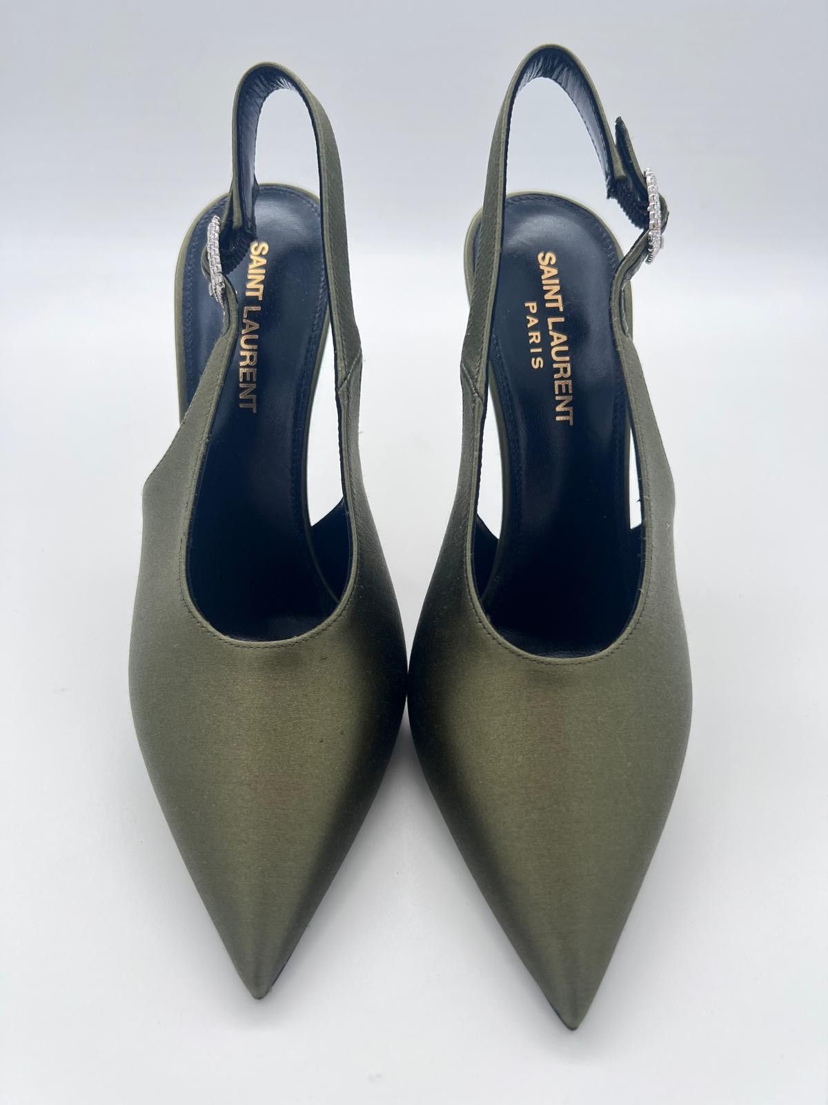 Saint Laurent Paris New Saint Laurent Yasmeen Pump Sandals IT 37/ US 7 Size US 7 / IT 37 - 6 Thumbnail