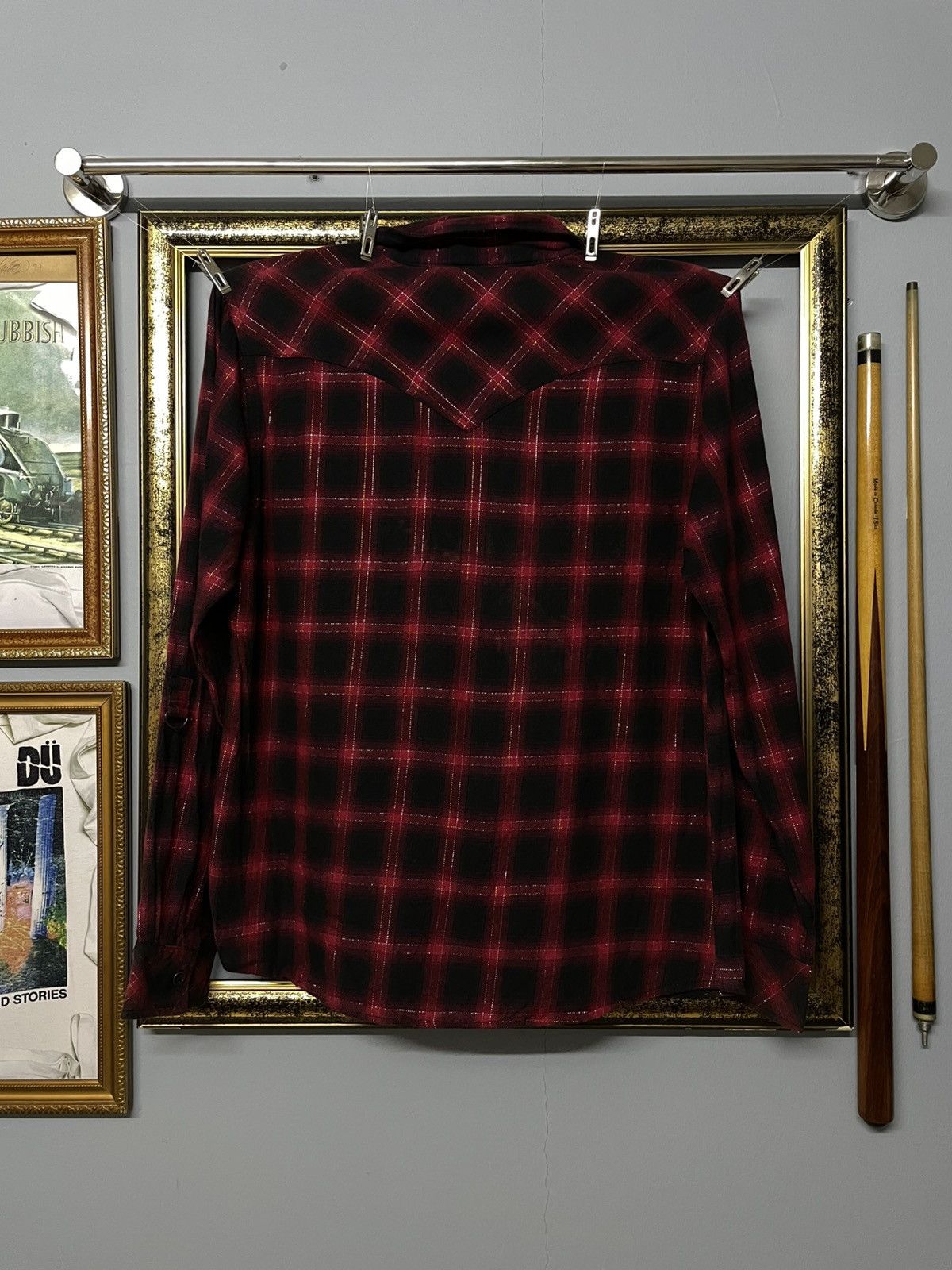 Japanese Brand Vintage 90s Japan 31040=Homme Punk Double Layered Hoodie Size US M / EU 48-50 / 2 - 6 Thumbnail