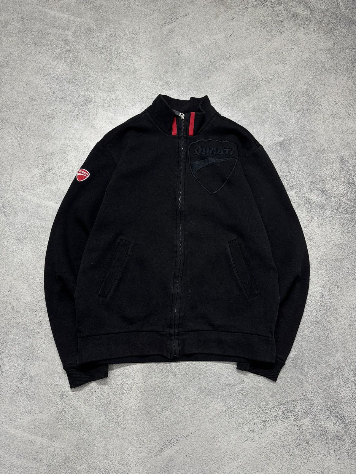 Ducati Vintage Y2k Ducati Print Zip Sweatshirt Size US M / EU 48-50 / 2 - 3 Thumbnail