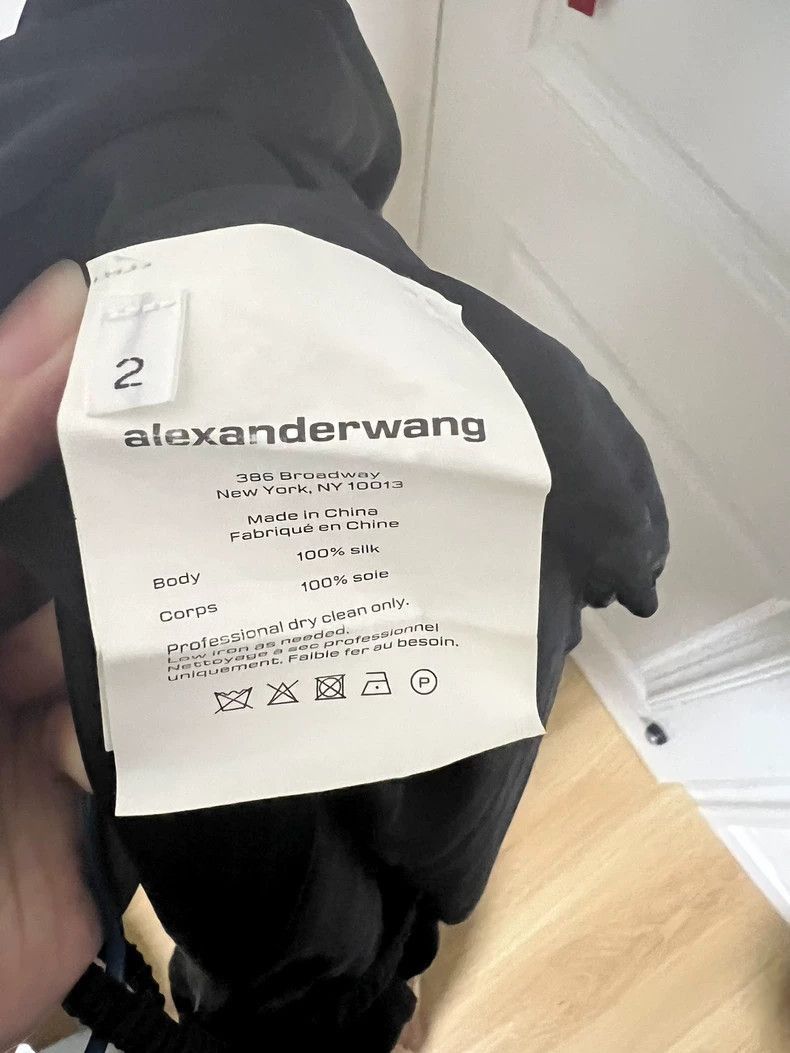 Alexander Wang Alexander Wang Black Shirt Dress- Size S / US 4 / IT 40 - 3 Thumbnail