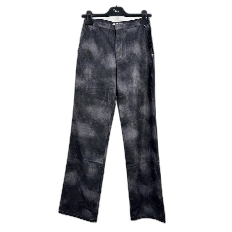 Yohji Yamamoto tie-dye casual leather pants Size US 26 / EU 42 - 1 Thumbnail
