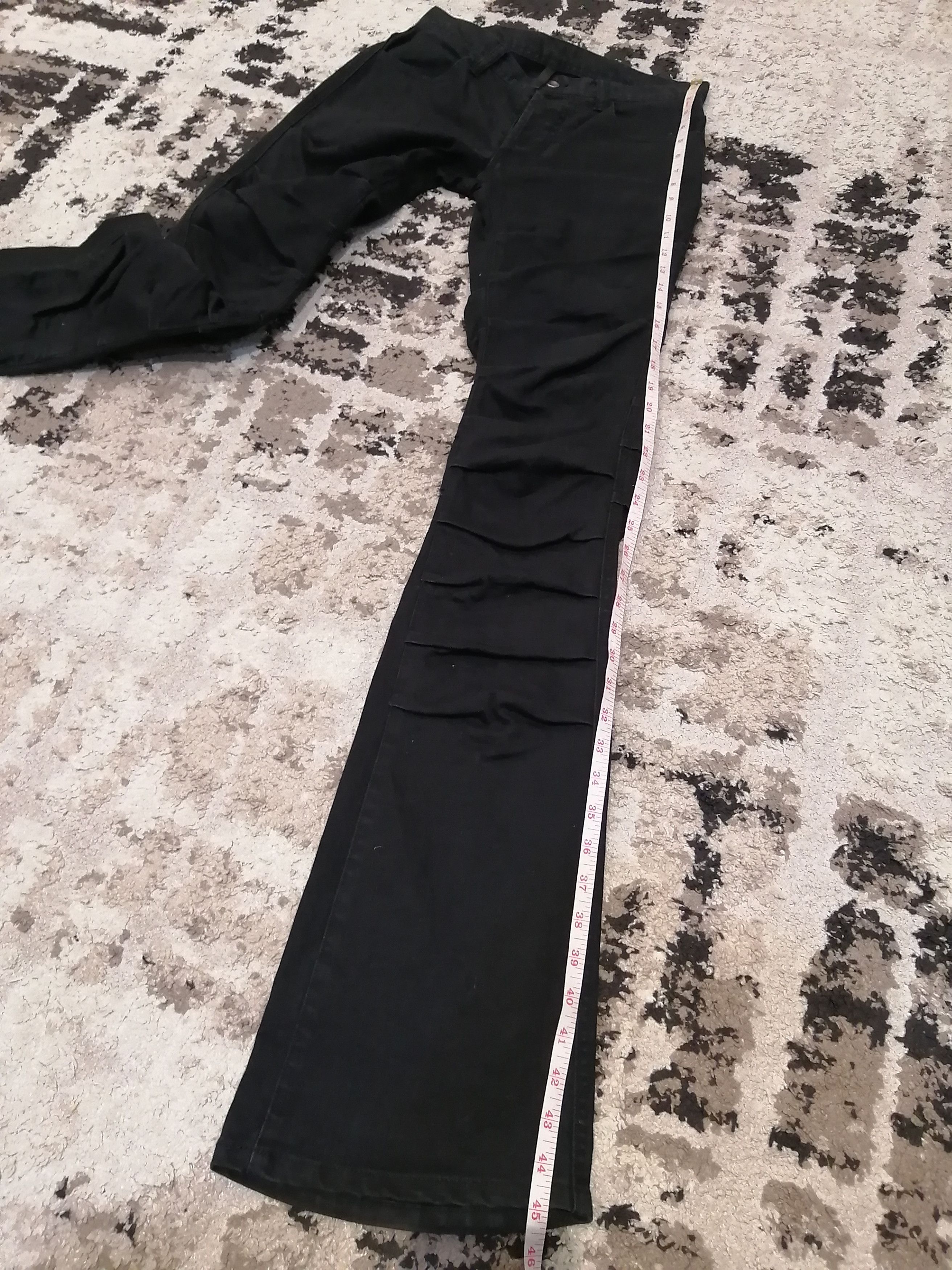 If Six Was Nine Vintage Thee Old Circus Flared Jeans Size US 29 - 14 Thumbnail