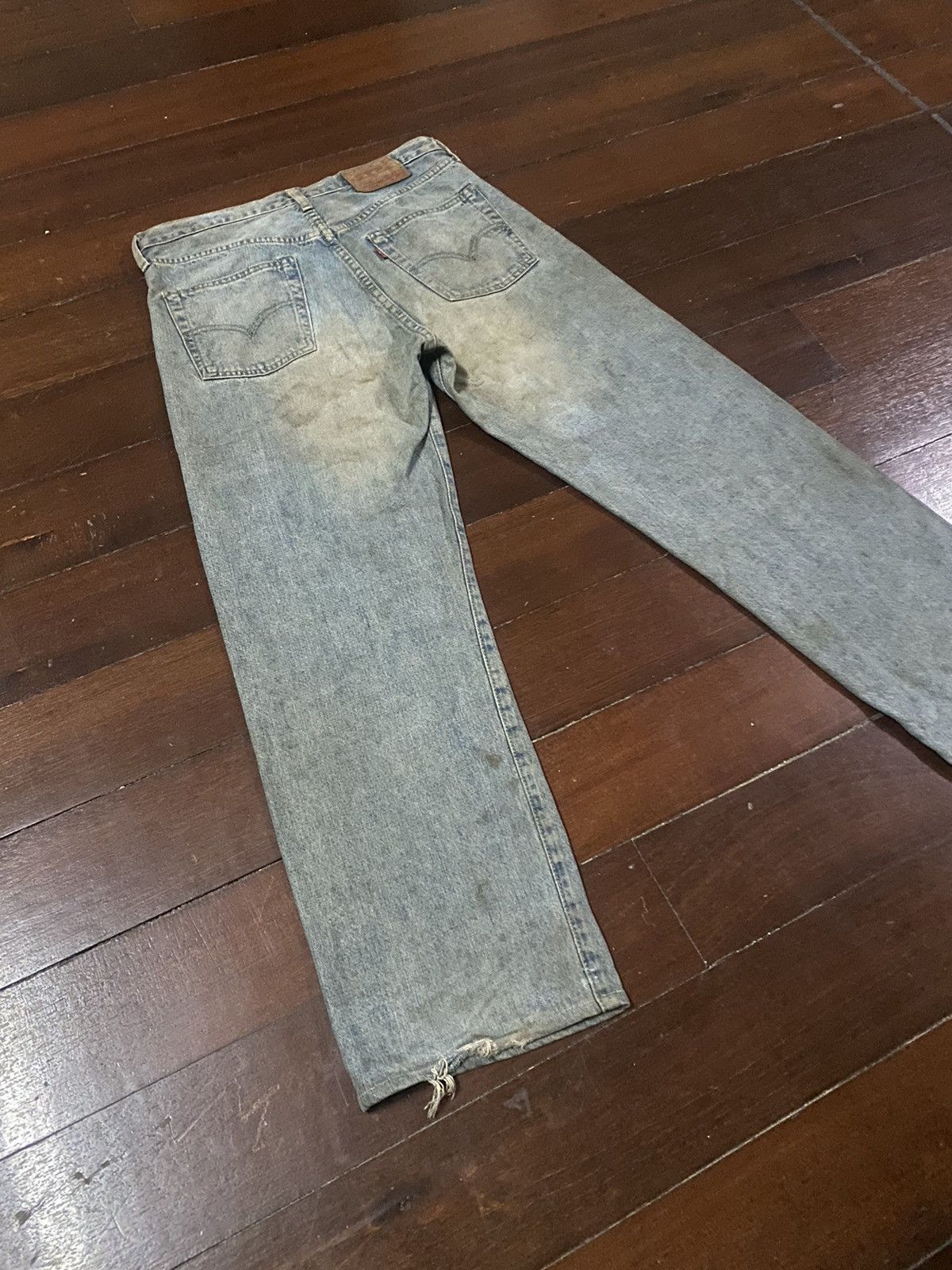 Levi's Vintage Levi’s 503B XX Big E lvc Redline Distressed 34X29 Size US 34 / EU 50 - 13 Thumbnail