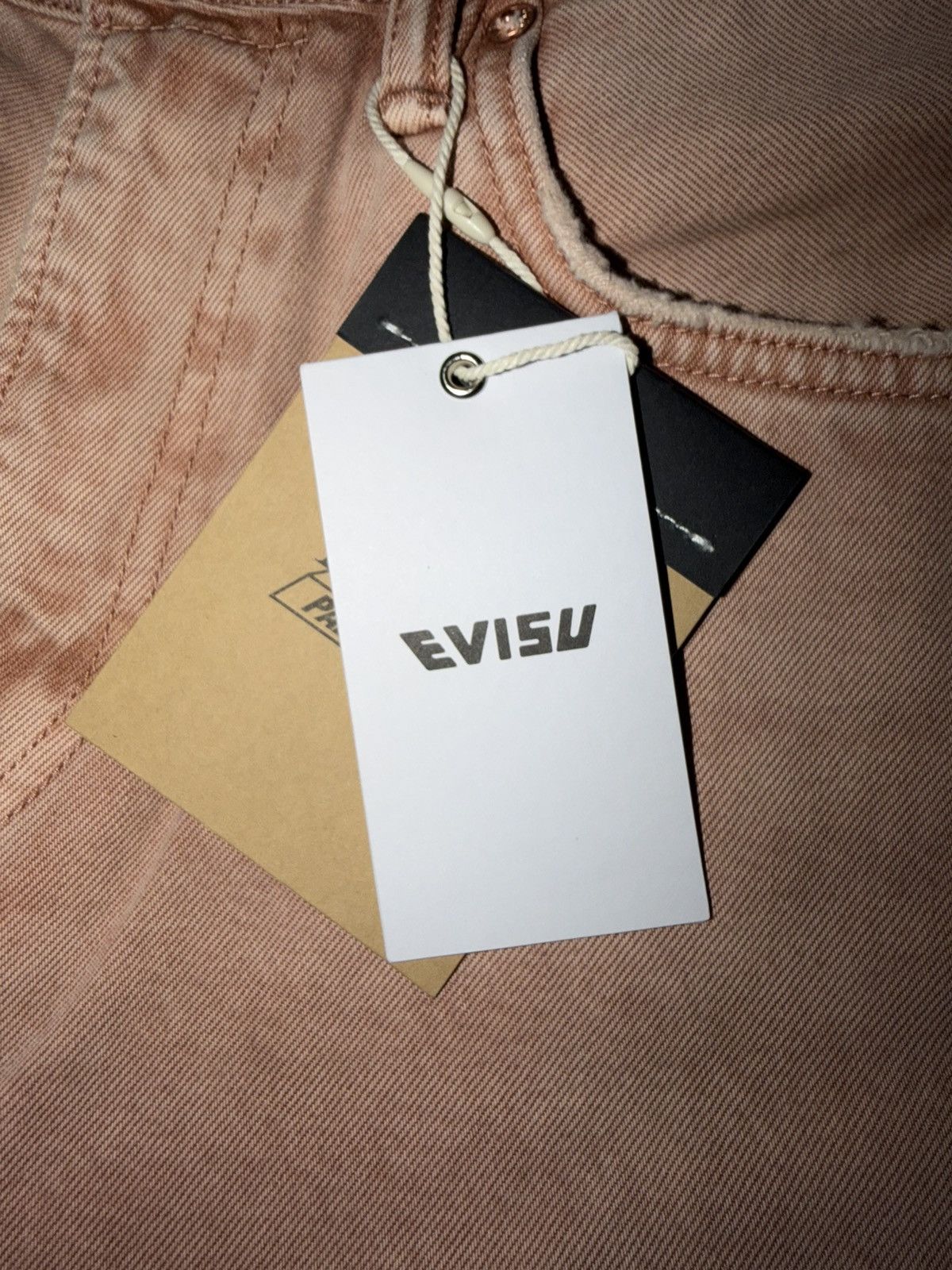 Evisu × Palace Palace x Evisu Pink Wash Jean Shorts Size US 32 / EU 48 - 4 Thumbnail