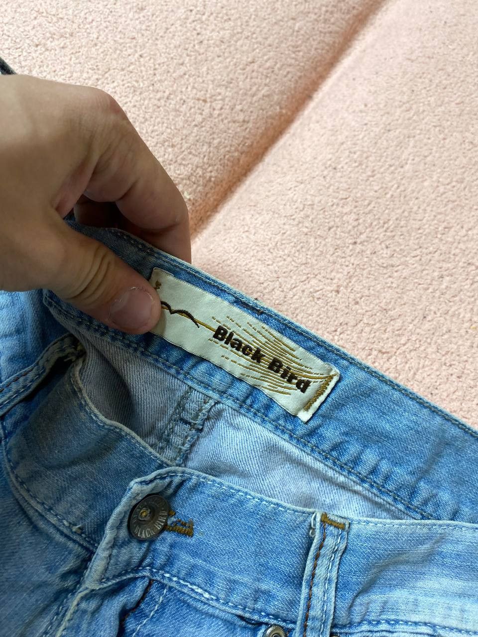 Vintage Archive Washed Distressed Baggy Denim y2k Size US 33 - 2 Thumbnail