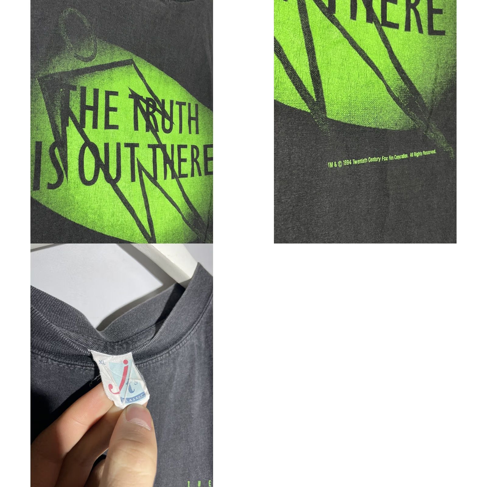 Gildan VINTAGE The X Files TV Series Promo Y2k Streetwear Movie Tee XL Black Cotton Gildan Shirt Mens 90s NSFW Size US XL / EU 56 / 4 - 8 Thumbnail