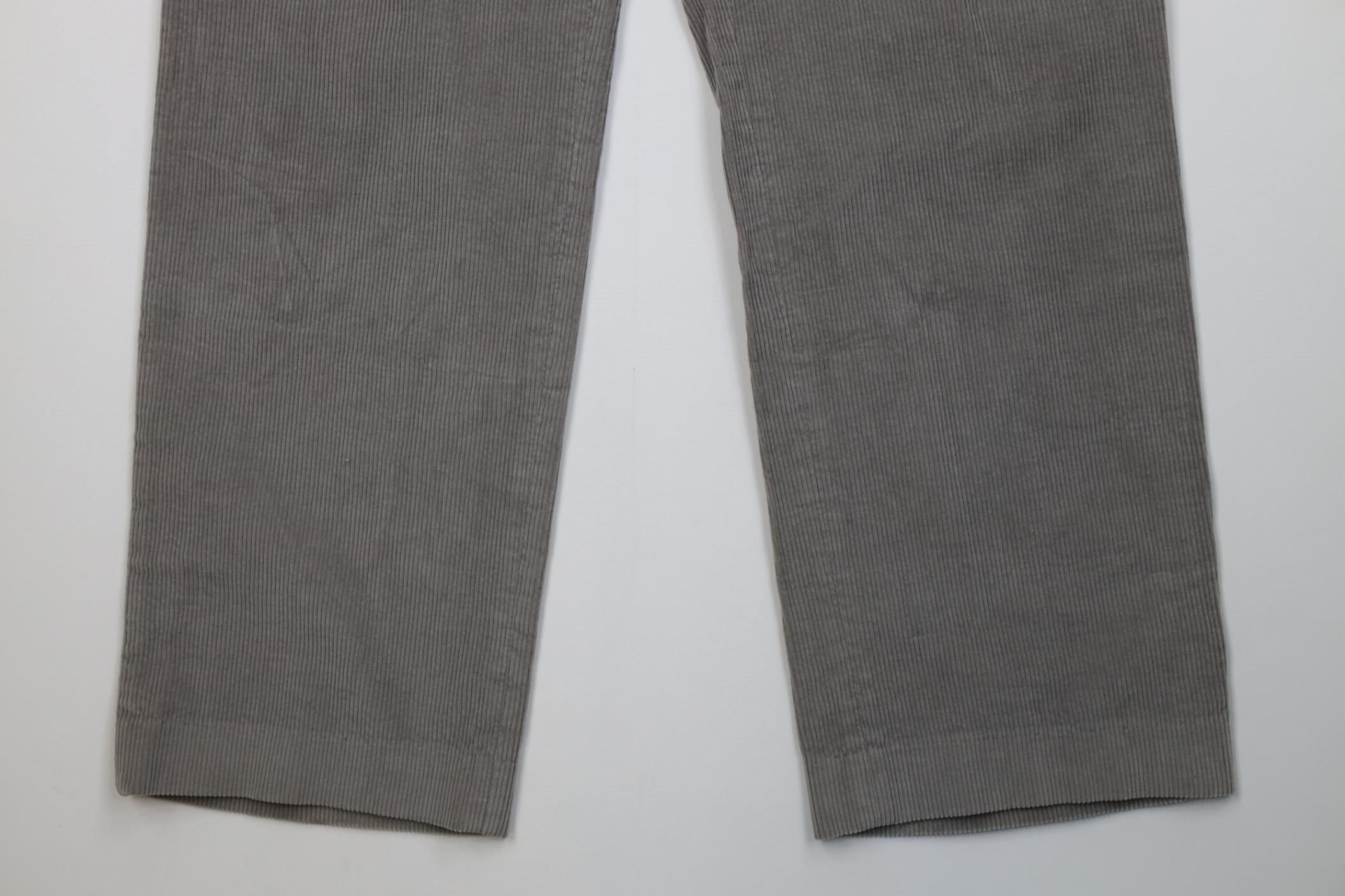 Vintage Vintage 70s Streetwear Wide Leg Corduroy Chino Pants USA Size US 32 / EU 48 - 4 Thumbnail