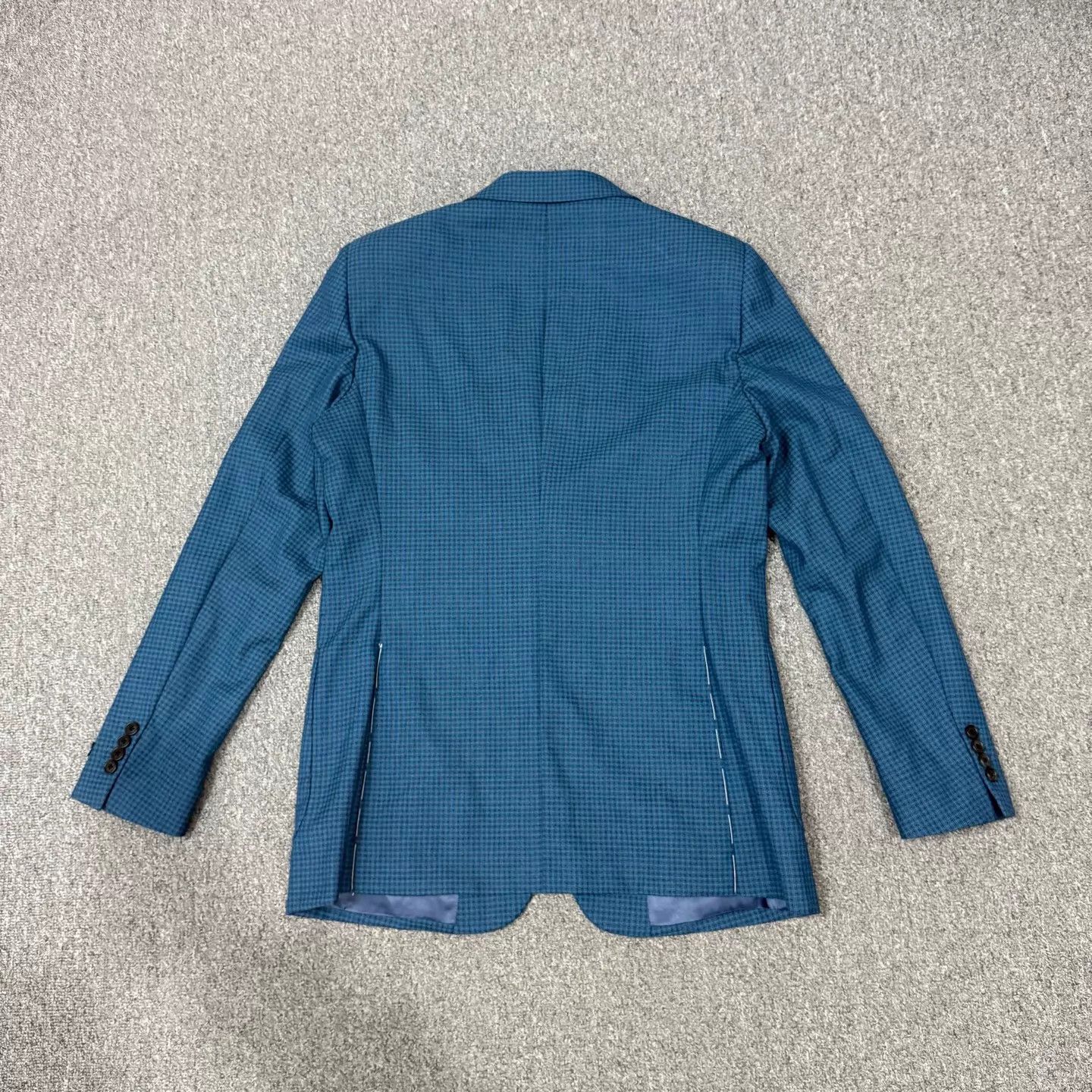 Prada Prada blue check arm logo blazer NWT 52R Size 52R - 3 Thumbnail