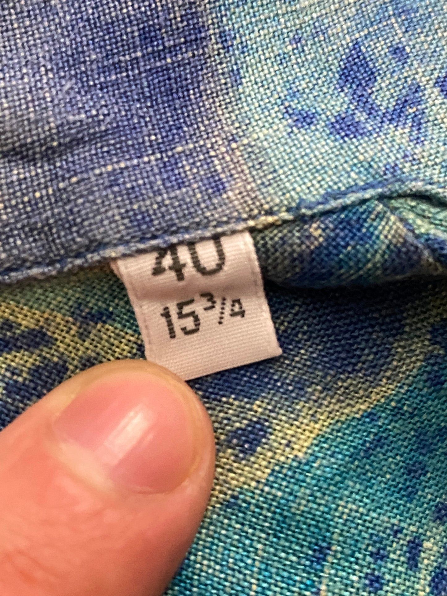Fjallraven × Vintage Bally Vintage Men's Abstract Print Short Sleeve Shirt - M Size US M / EU 48-50 / 2 - 6 Thumbnail