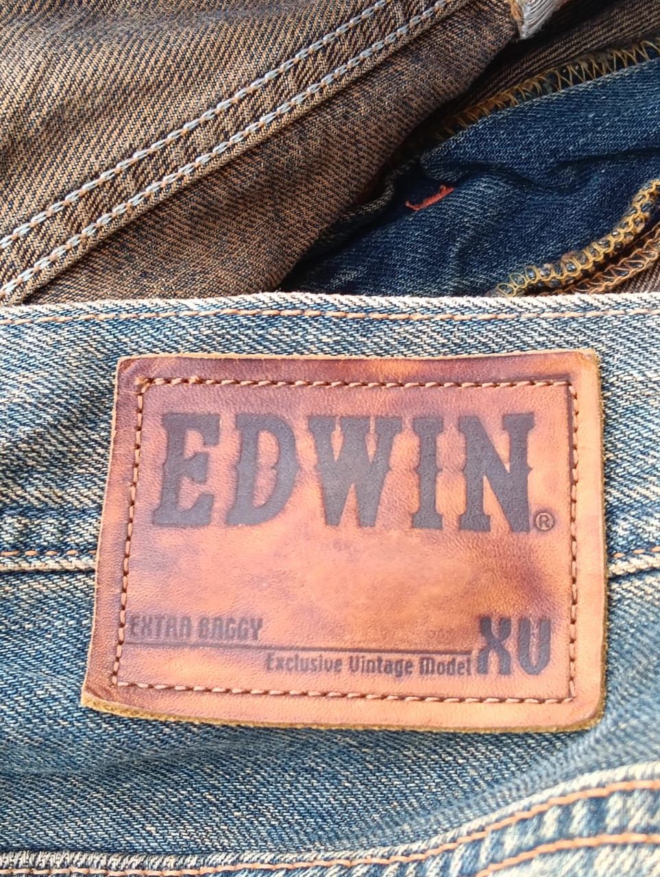 Edwin Extra baggy EDWIN XU 445 Rusty Denim Jeans (W36 L32) Size US 36 / EU 52 - 14 Thumbnail