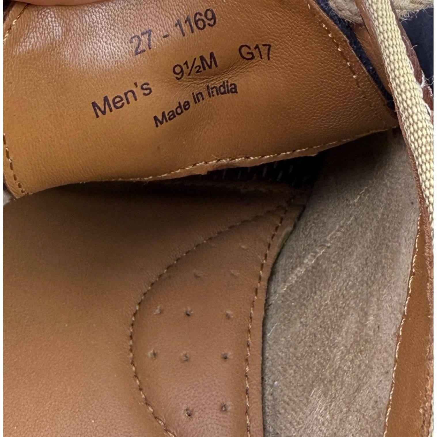 Johnston & Murphy Johnston & Murphy Men's Suede & Leather Saddle Shoes Blue/Br Size US 9.5 / EU 42-43 - 8 Thumbnail