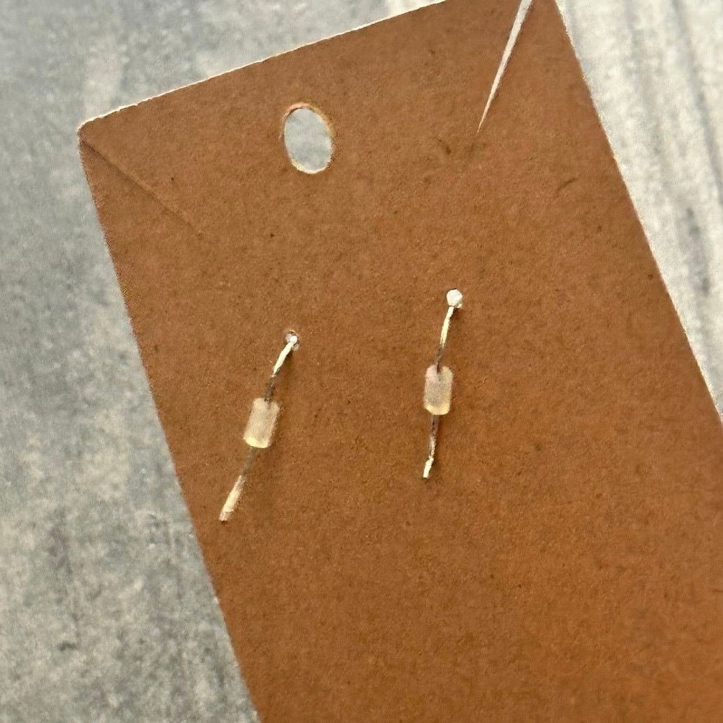 Other pizza rhinestone dangly earrings Size ONE SIZE - 3 Thumbnail