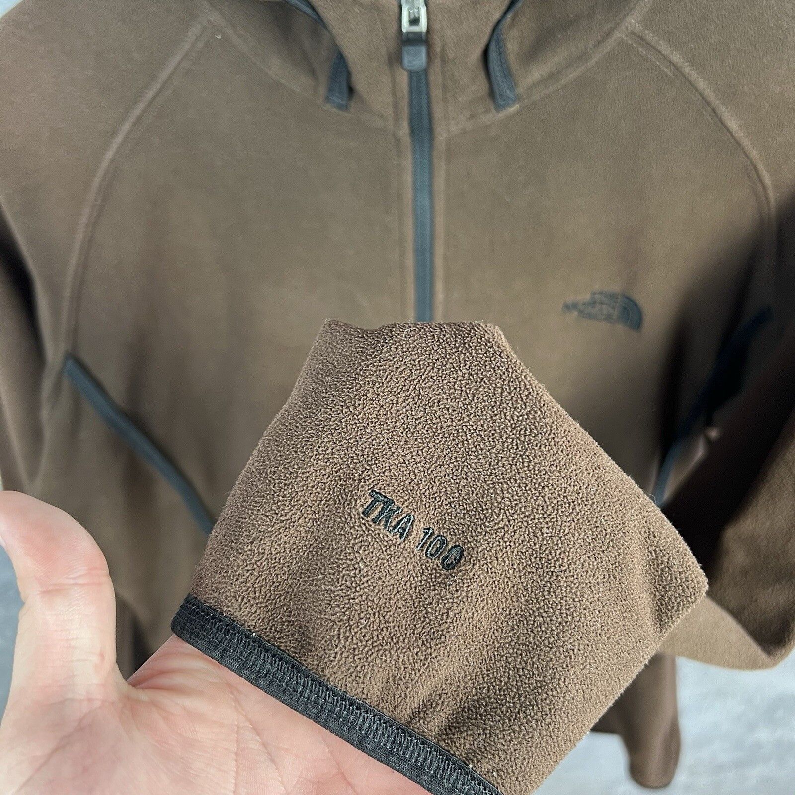 The North Face The North Face Zip Fleece Hoodie Women's Size L Long Sleeve Size L / US 10 / IT 46 - 4 Thumbnail