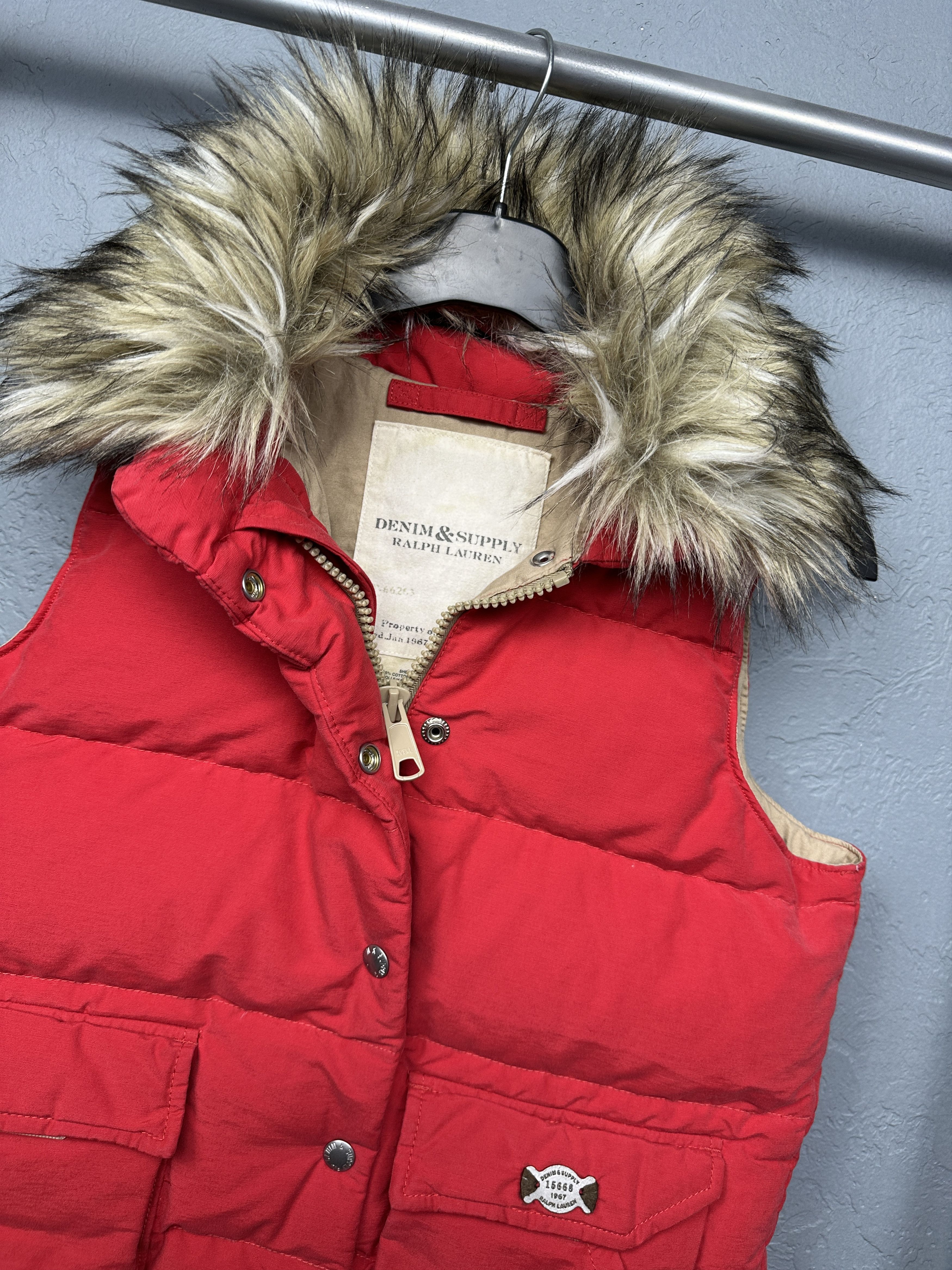 Denim & Supply Ralph Lauren Denim & Supply Ralph Lauren Womens Down Vest Size S / US 4 / IT 40 - 2 Thumbnail