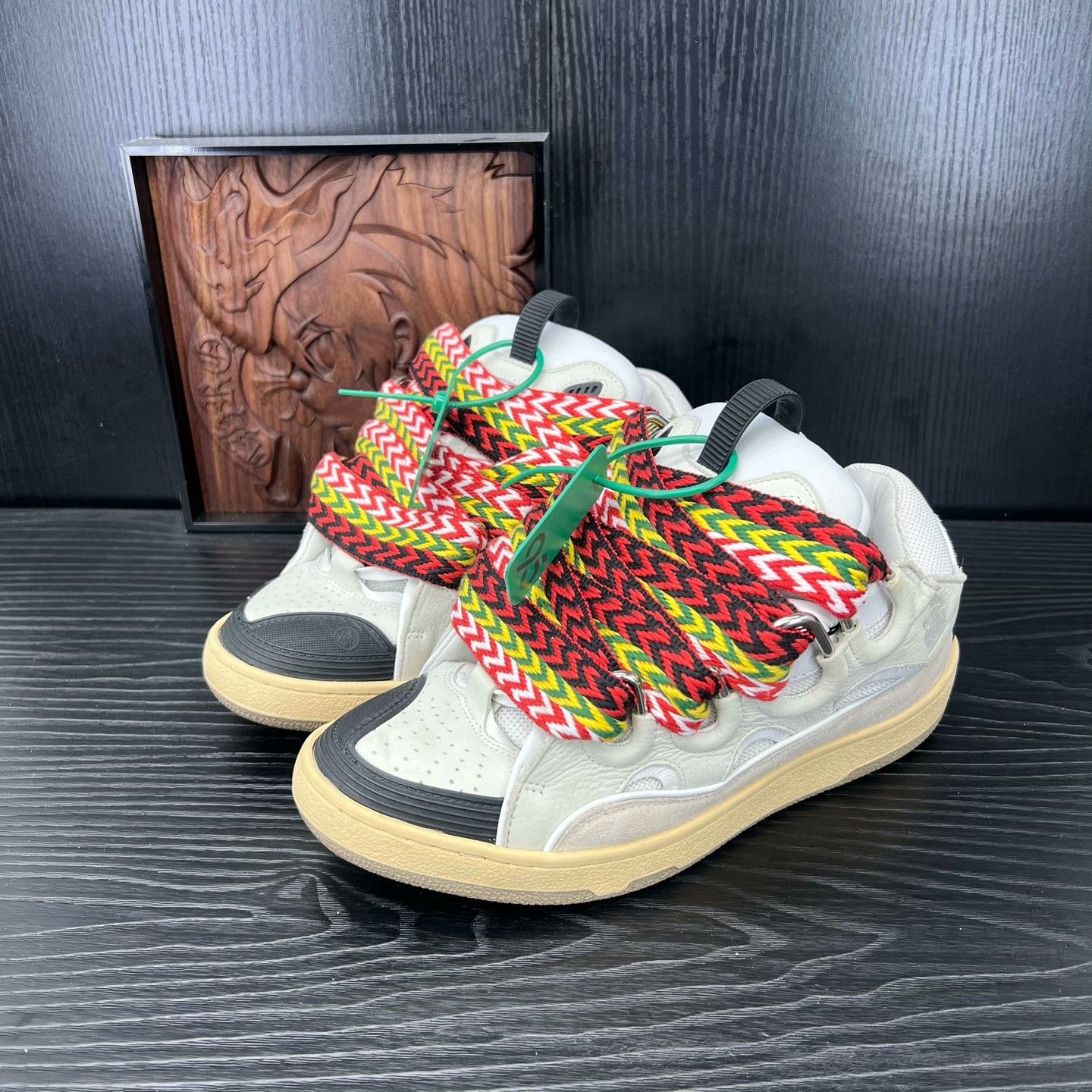 Lanvin Lanvin White Lowtop Sneakers 40 Men Size US 7.5 / EU 40-41 - 1 Thumbnail