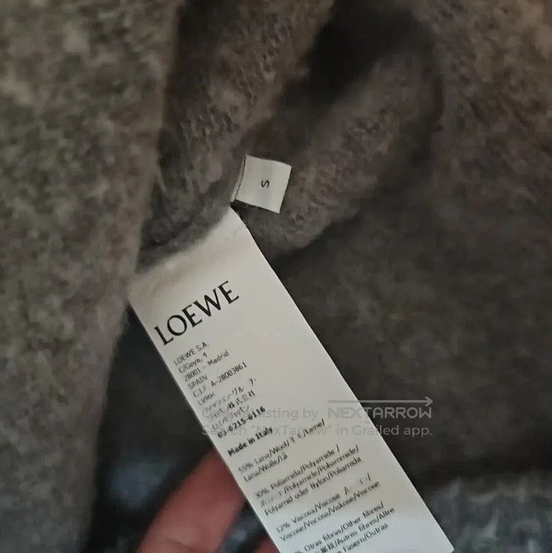 Loewe Loewe Gray Women's Long Sleeve Knit Sweater . Size S / US 4 / IT 40 - 5 Thumbnail