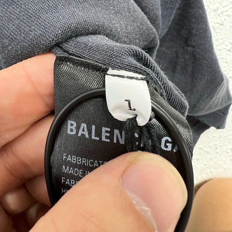 Balenciaga Balenciaga See Now Buy Now Black T-shirt Size US M / EU 48-50 / 2 - 4 Thumbnail