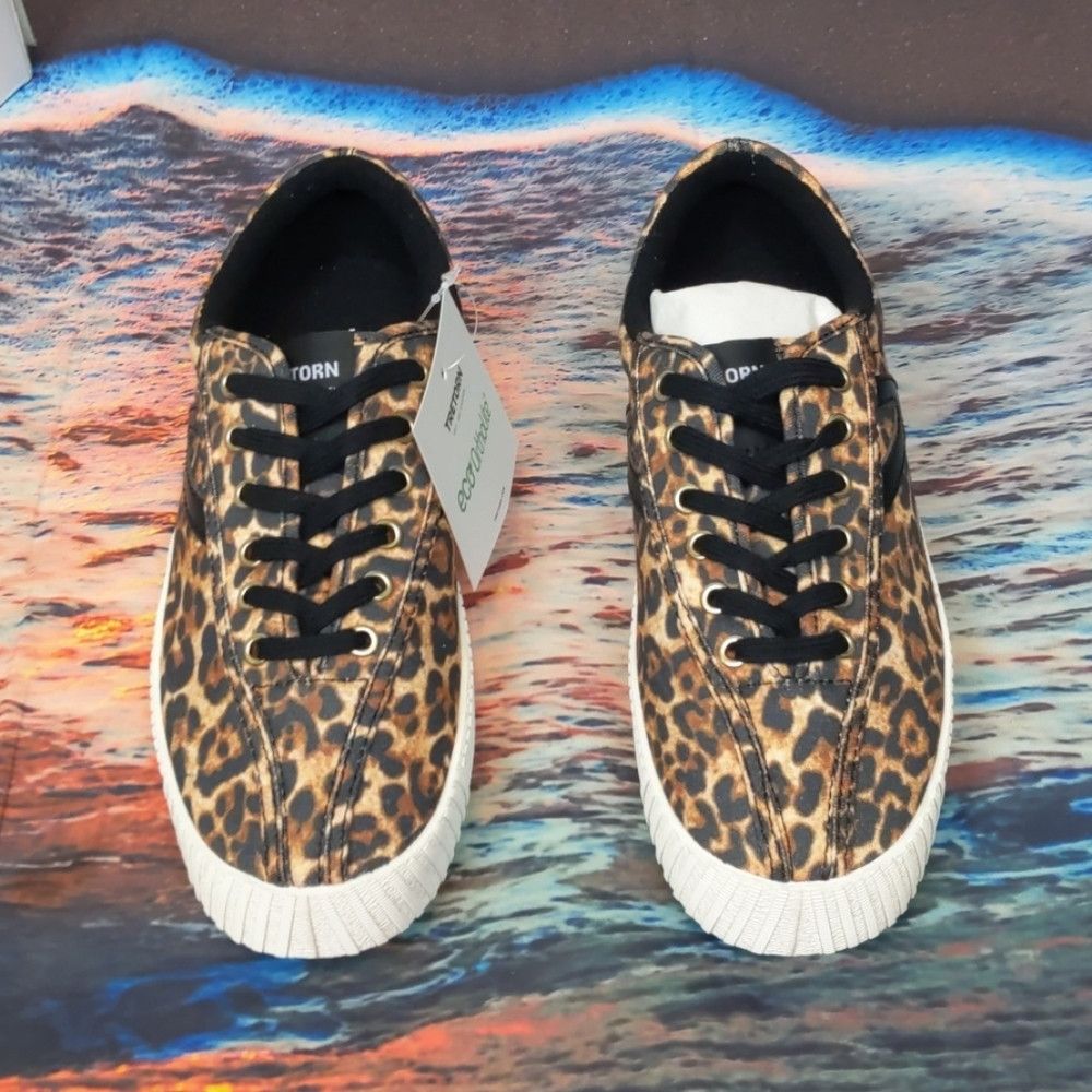 Tretorn TRETORN leopard canvas women's shoes size 5.5 Size US 5.5 / IT 35.5 - 4 Thumbnail