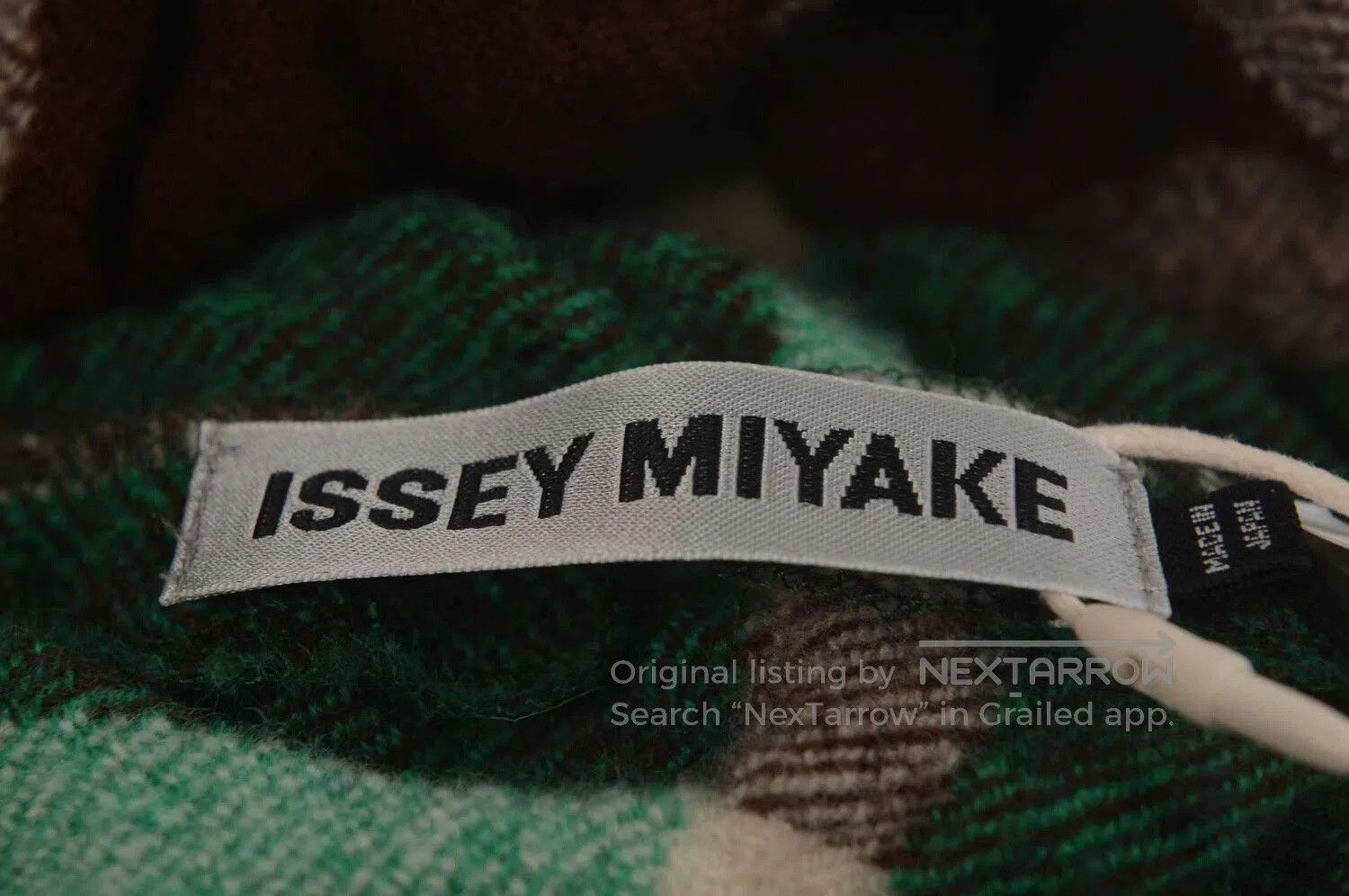 Issey Miyake Issey Miyake Women's Plaid Coat. Size M / US 6-8 / IT 42-44 - 3 Thumbnail