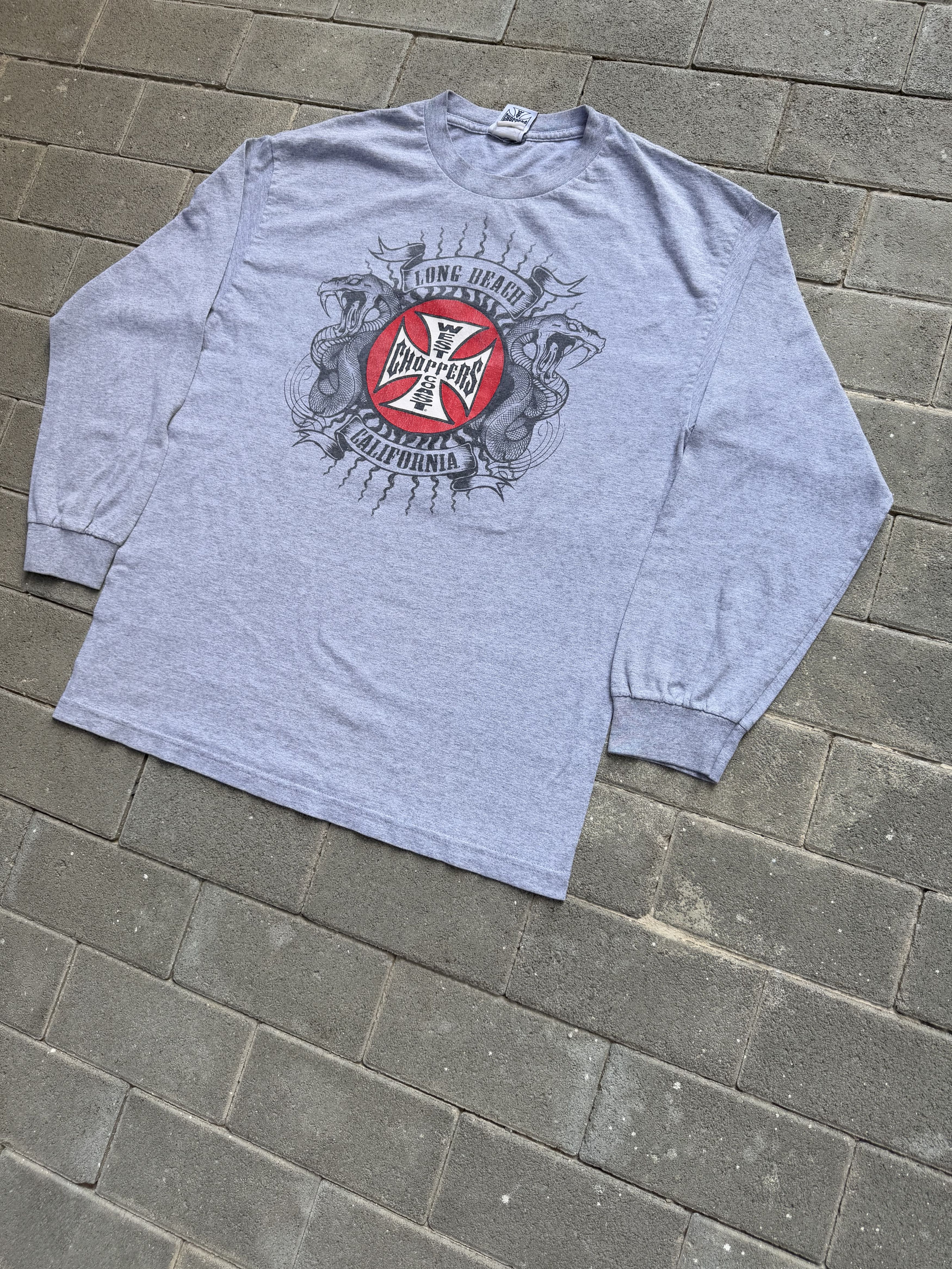 Vintage Vintage West Coast Choppers Long Beach California Size US L / EU 52-54 / 3 - 2 Thumbnail