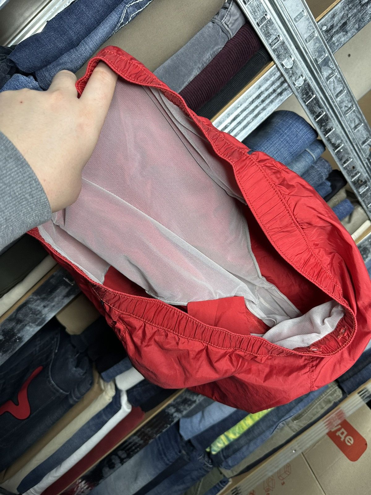Prada Prada Luna Rossa Red Nylon Swim Shorts IT 54 Size US 38 / EU 54 - 11 Thumbnail