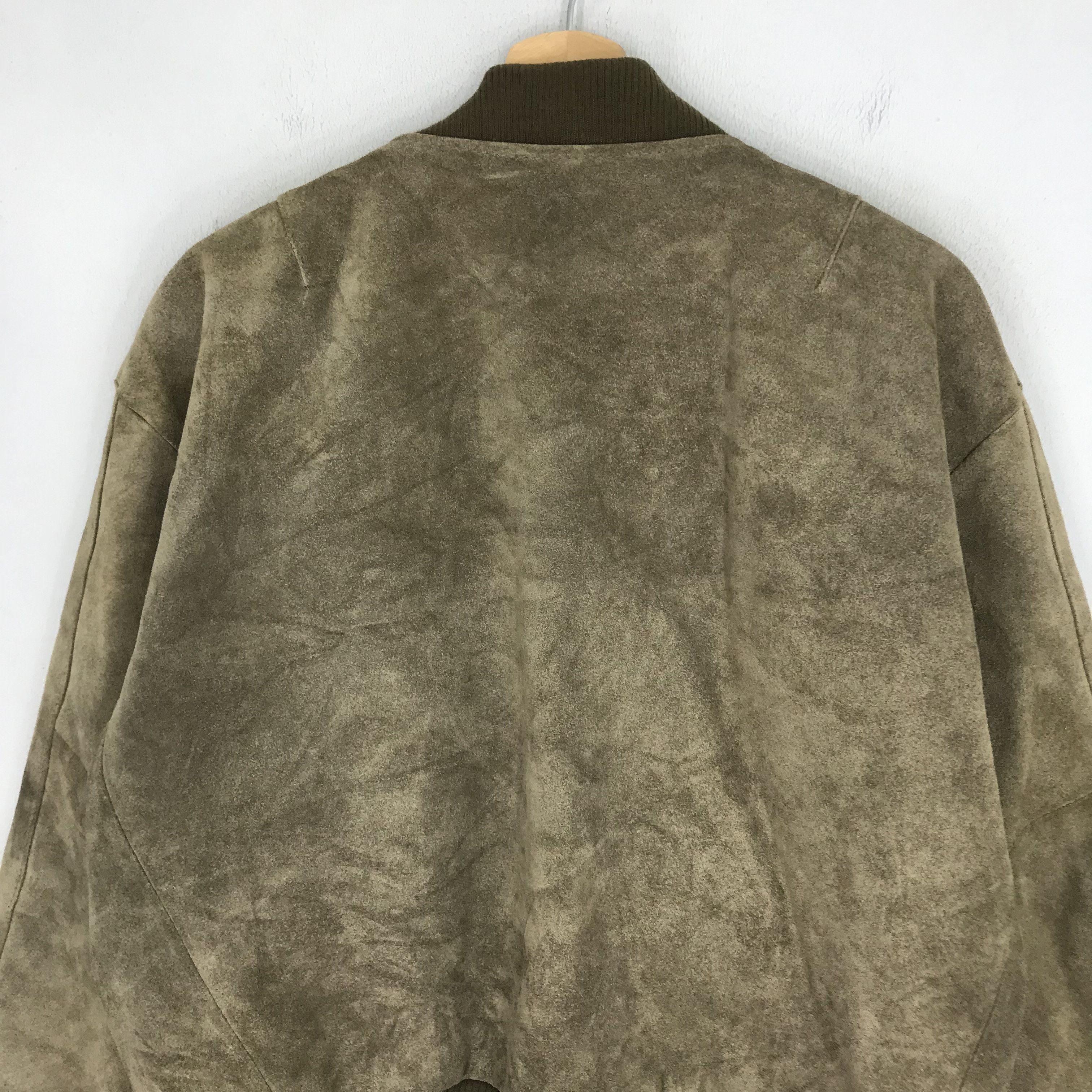 Vintage Vintage 90's Lisch Workwear Pure Leather Jacket Work Outfits Size US M / EU 48-50 / 2 - 4 Thumbnail