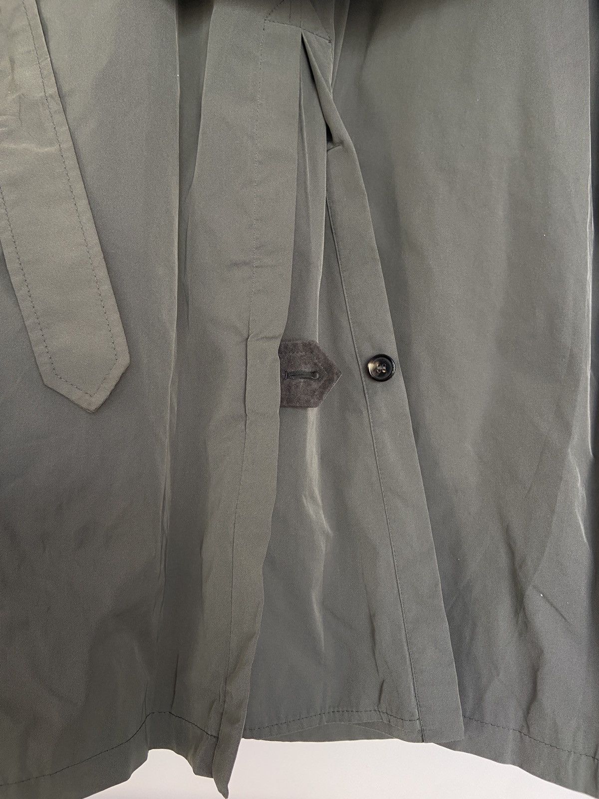 Loro Piana Loro Piana Light Olive Stormey Trench Tecno Coat Size US XXL / EU 58 / 5 - 11 Thumbnail