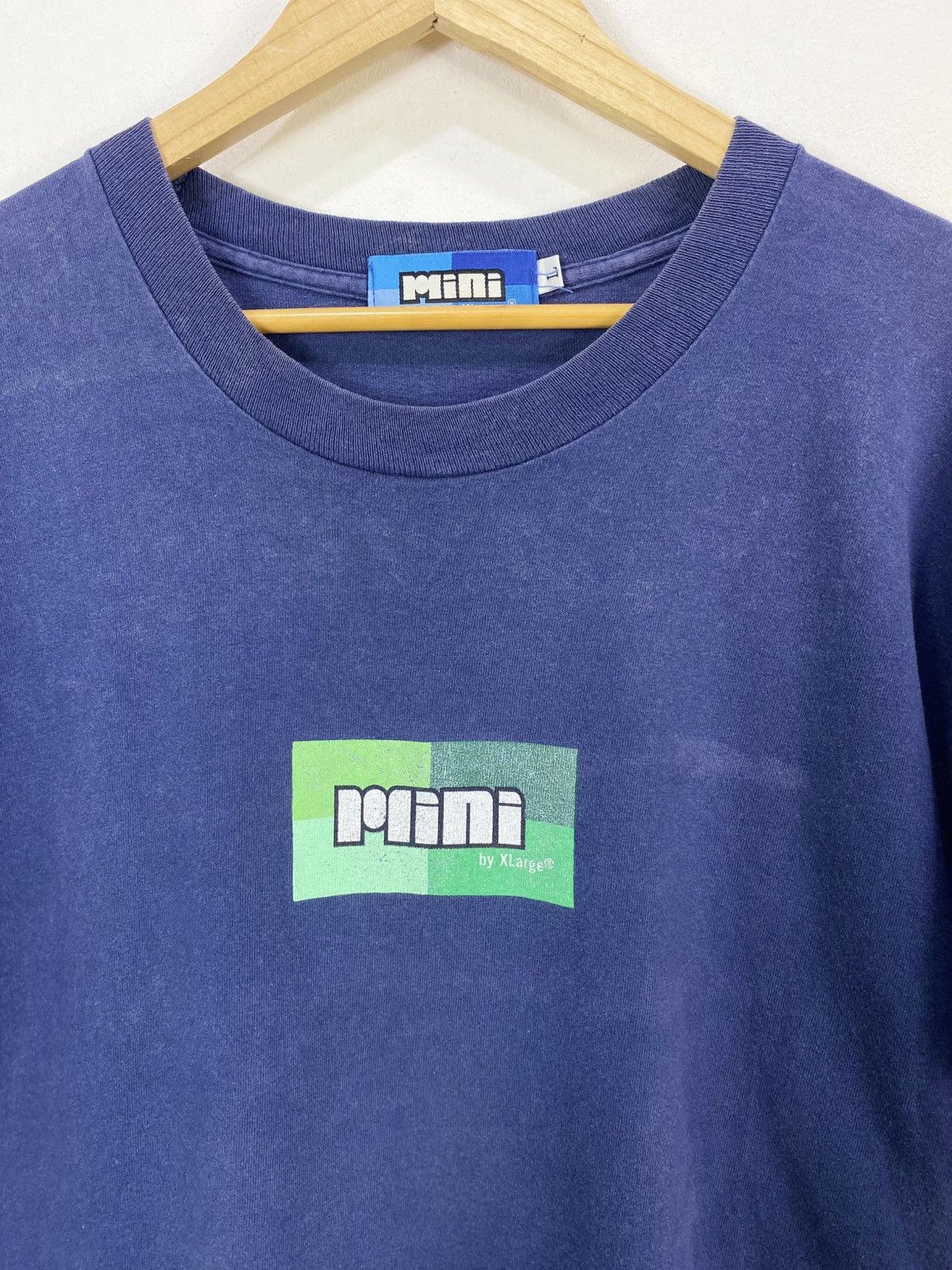 Vintage Vintage mini by Xlarge faded box logo t shirt Size US L / EU 52-54 / 3 - 8 Thumbnail