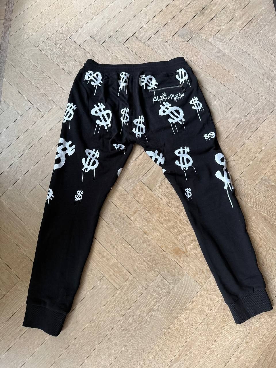 Alec Monopoly × Philipp Plein Black Philipp Plein × Alec Monopoly pants Size US 34 / EU 50 - 3 Thumbnail