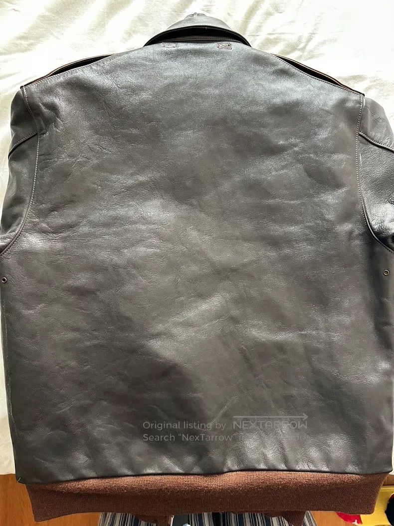 The Real McCoy's The Real McCoys MFG. CO. A-2 horseskin flight jacket Size US XXL / EU 58 / 5 - 4 Thumbnail