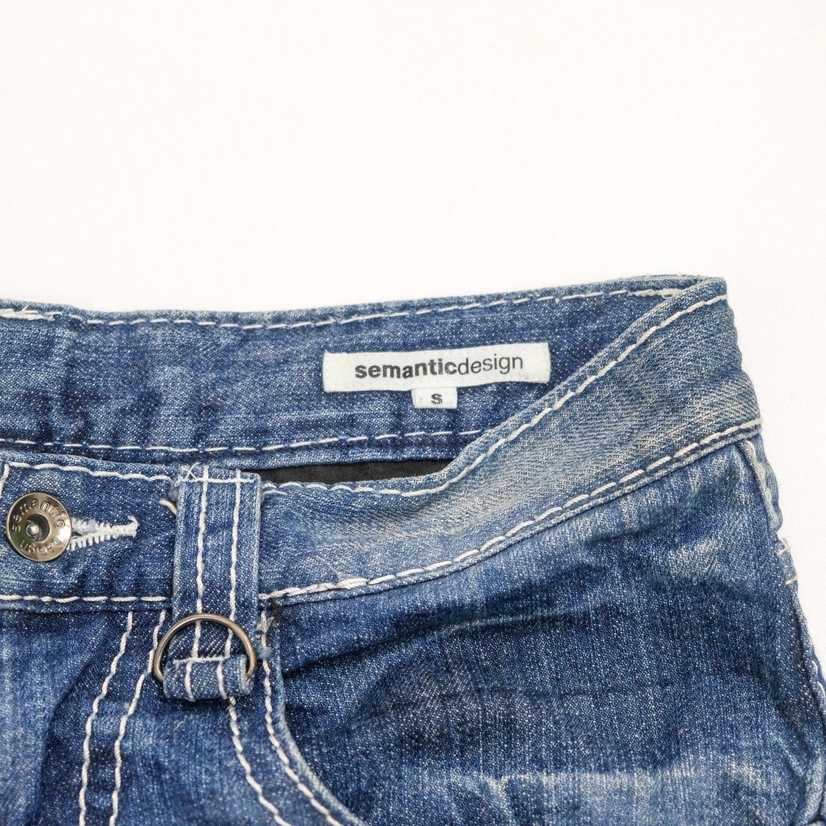 semanticdesign 2000s Semantic design j cut acid wash claw marks jeans Size US 29 - 5 Thumbnail